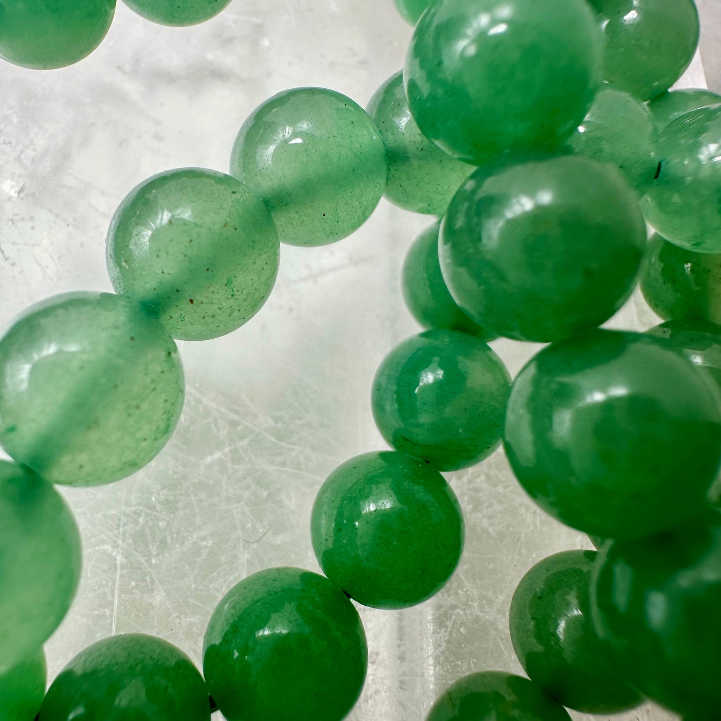 Green Fluorite Bracelets 8mm