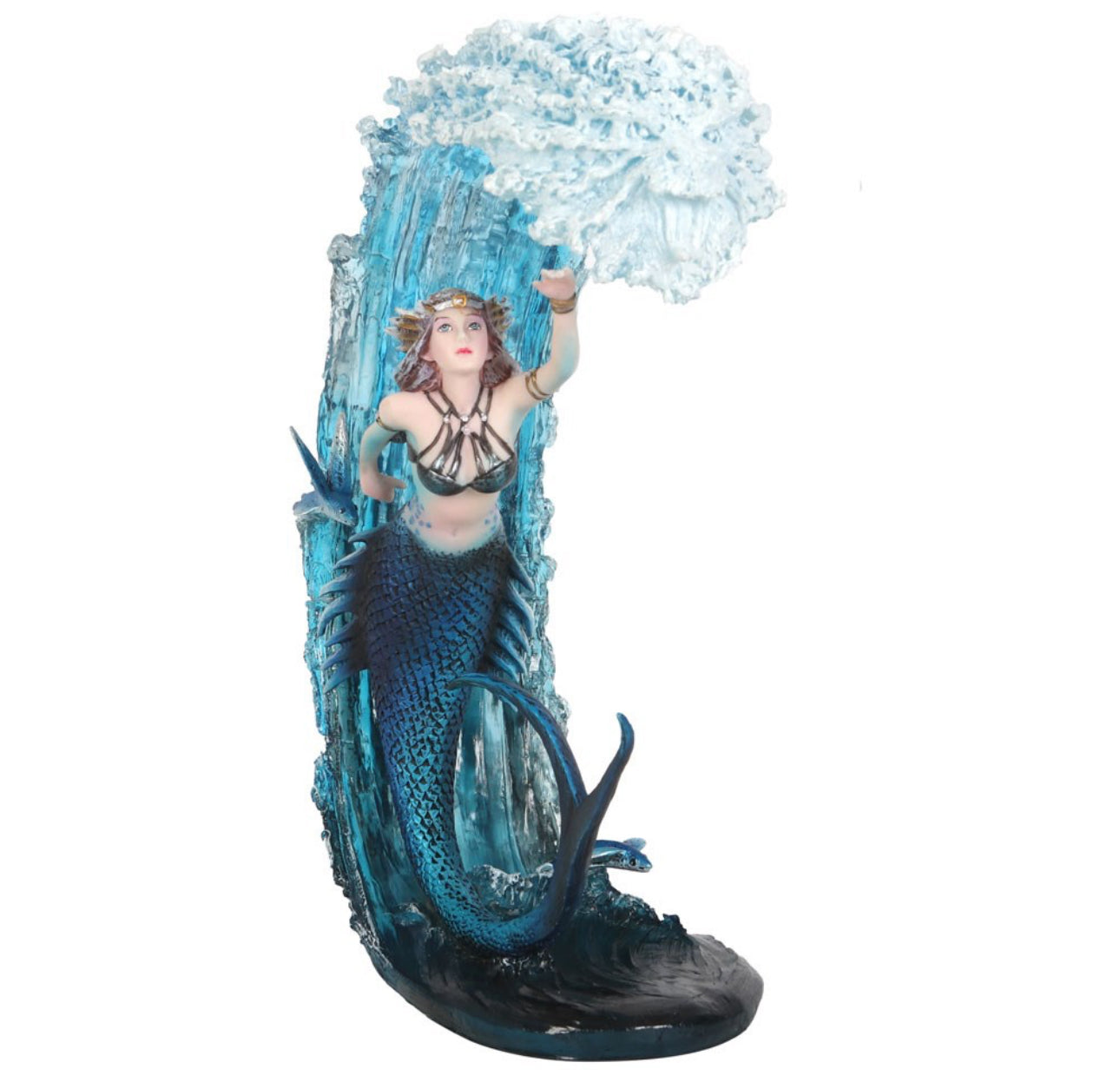 Water Elemental Sorceress Figurine