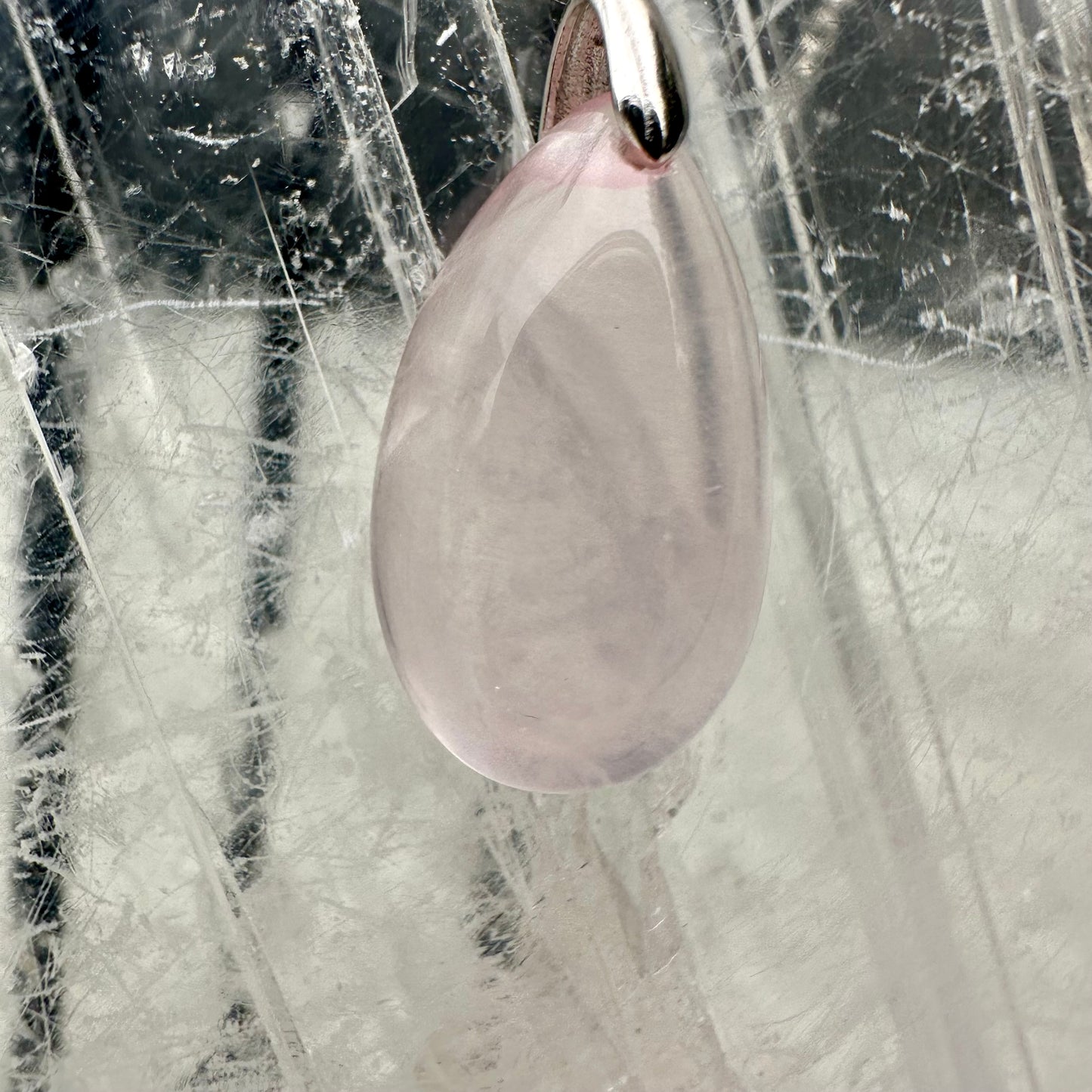 Star Rose Quartz Mini Pendants