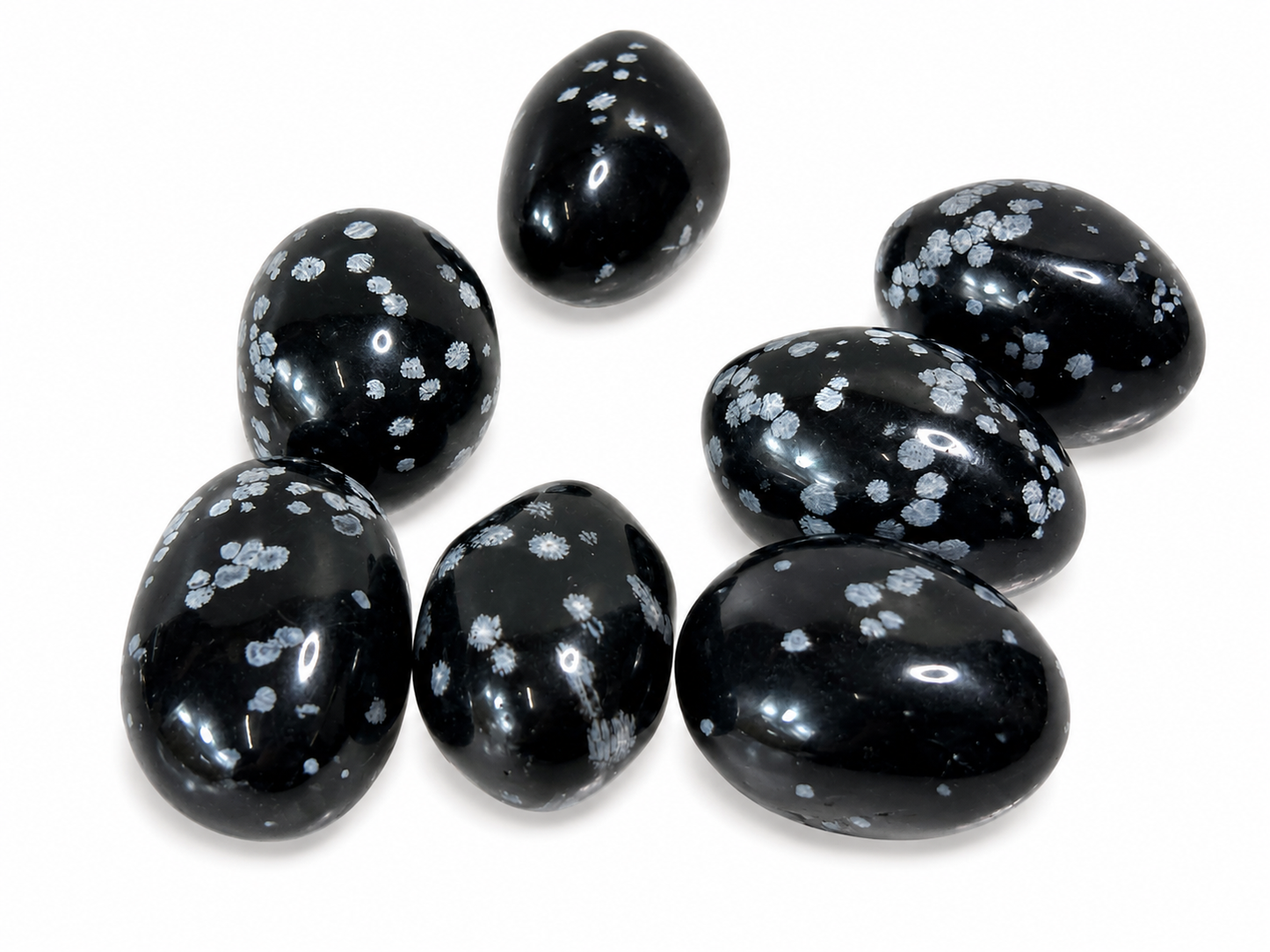 Snowflake Obsidian Tumble