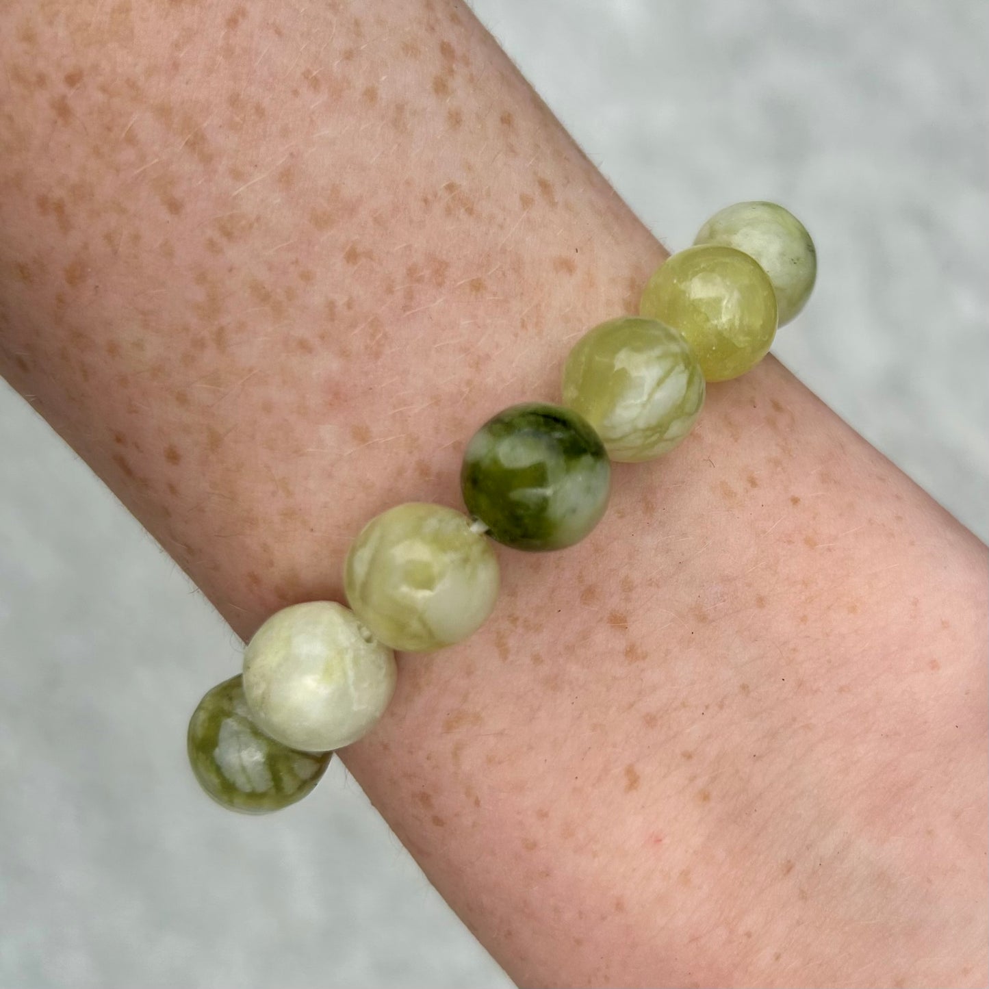 Mixed Jade Bracelets 10mm