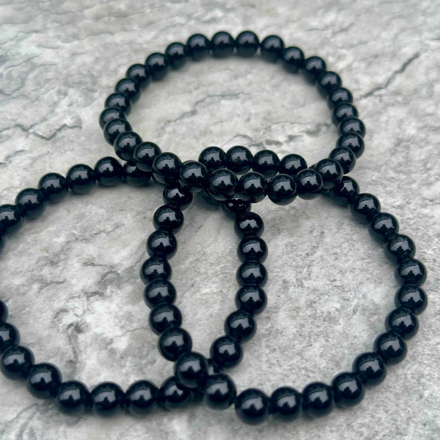 Obsidian Bracelet 6mm