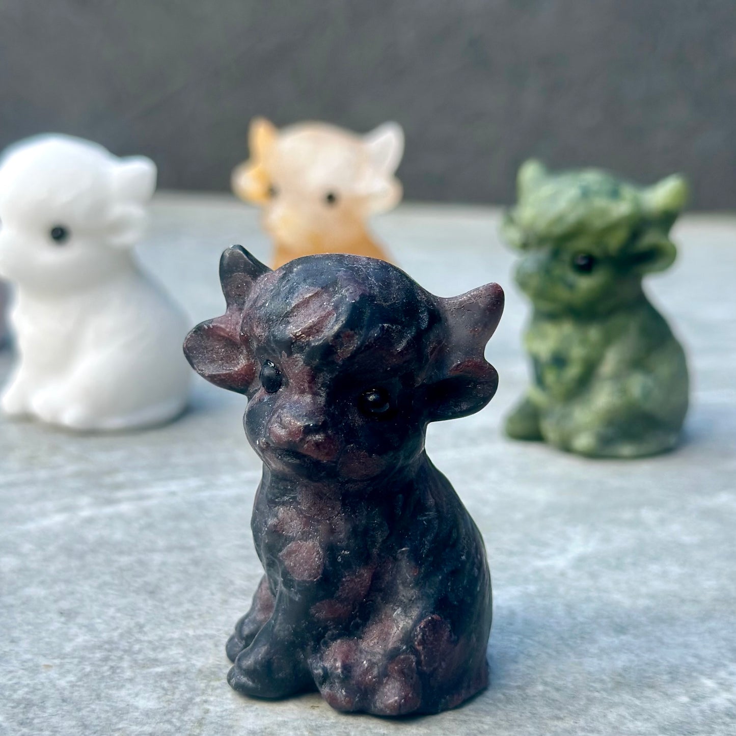 Highland Cow Carving
