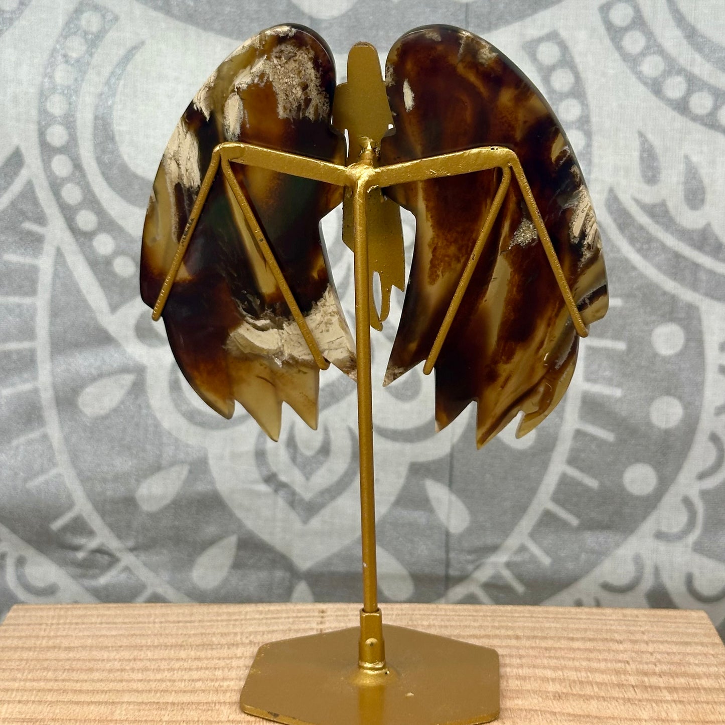 Amber Wings On Stand Style 2