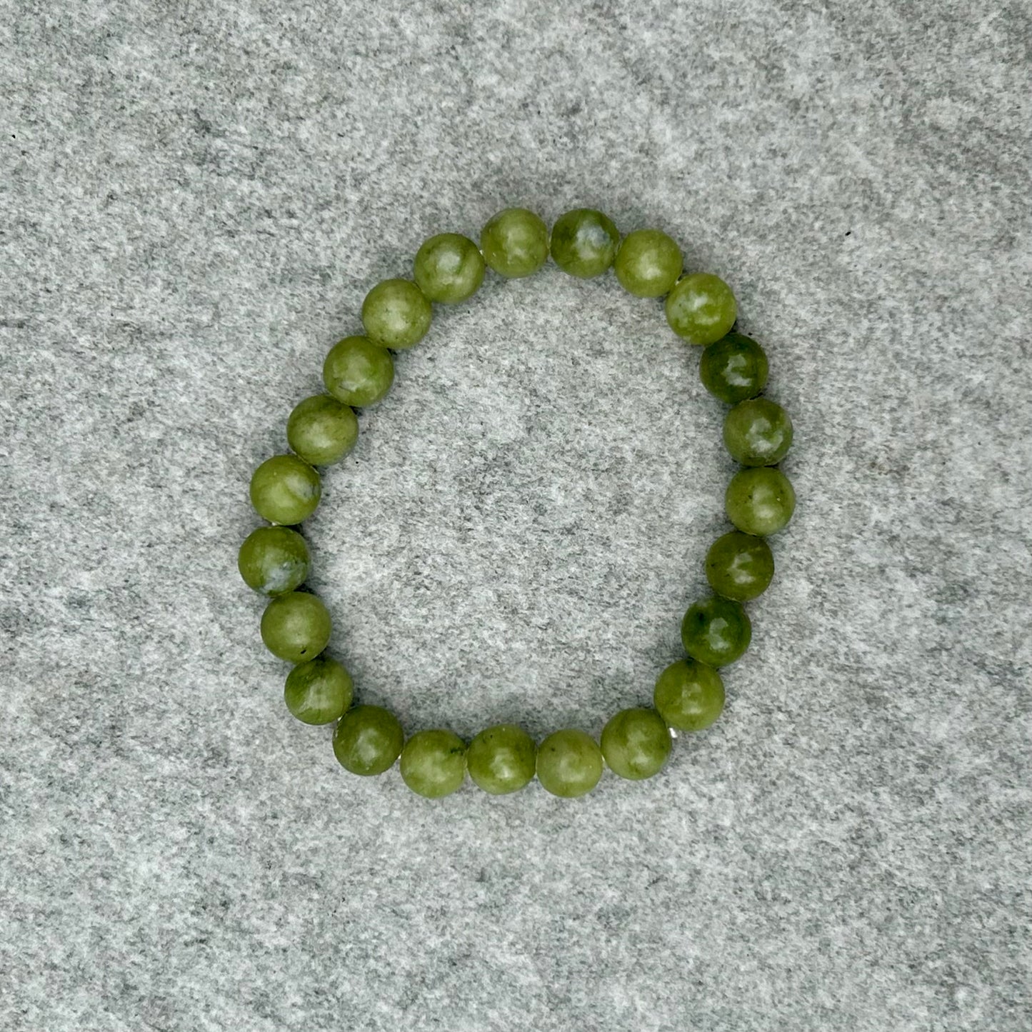 Green Jade Bracelets 8mm