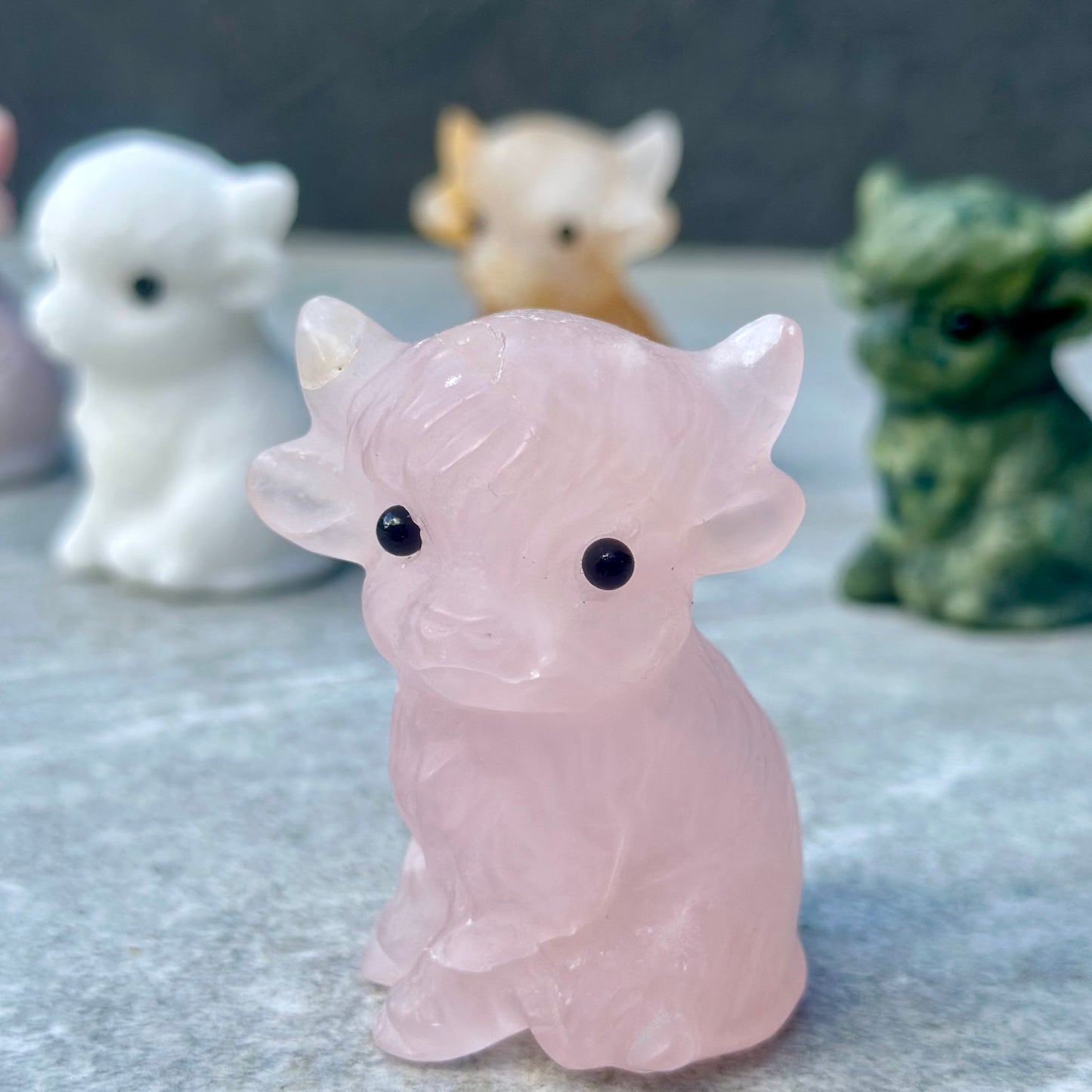 Highland Cow Carving