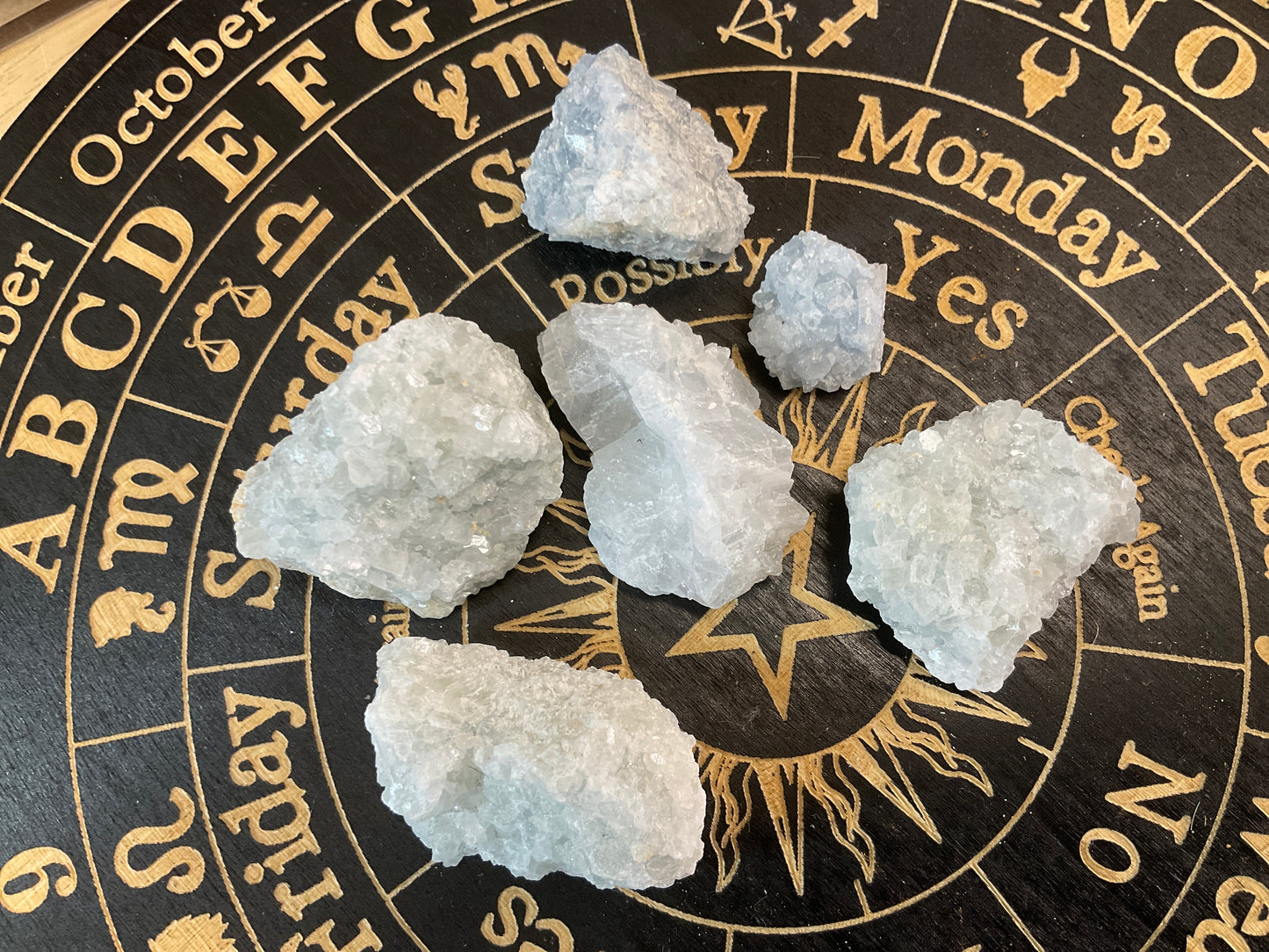 Raw Celestite