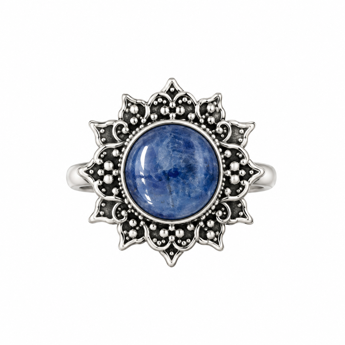 Blue Kyanite Adjustable Ring