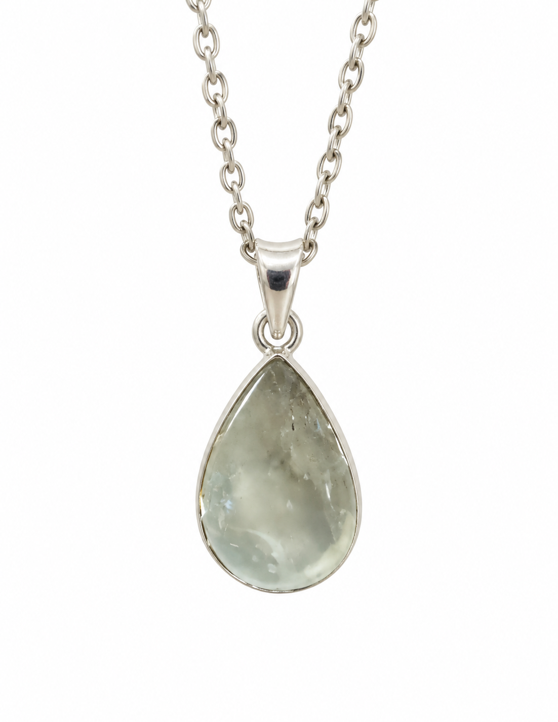 Libyan Desert Glass Teardrop Pendant