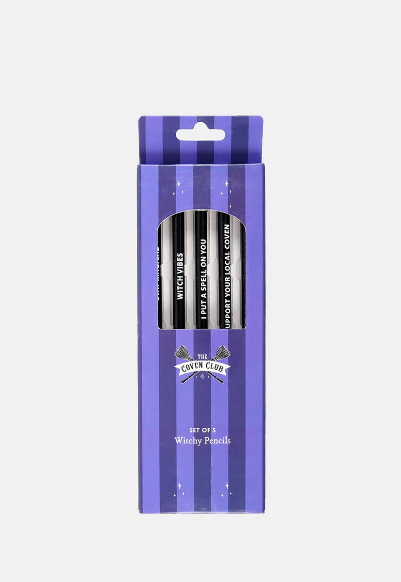 Witchy & Page Turner Pencils