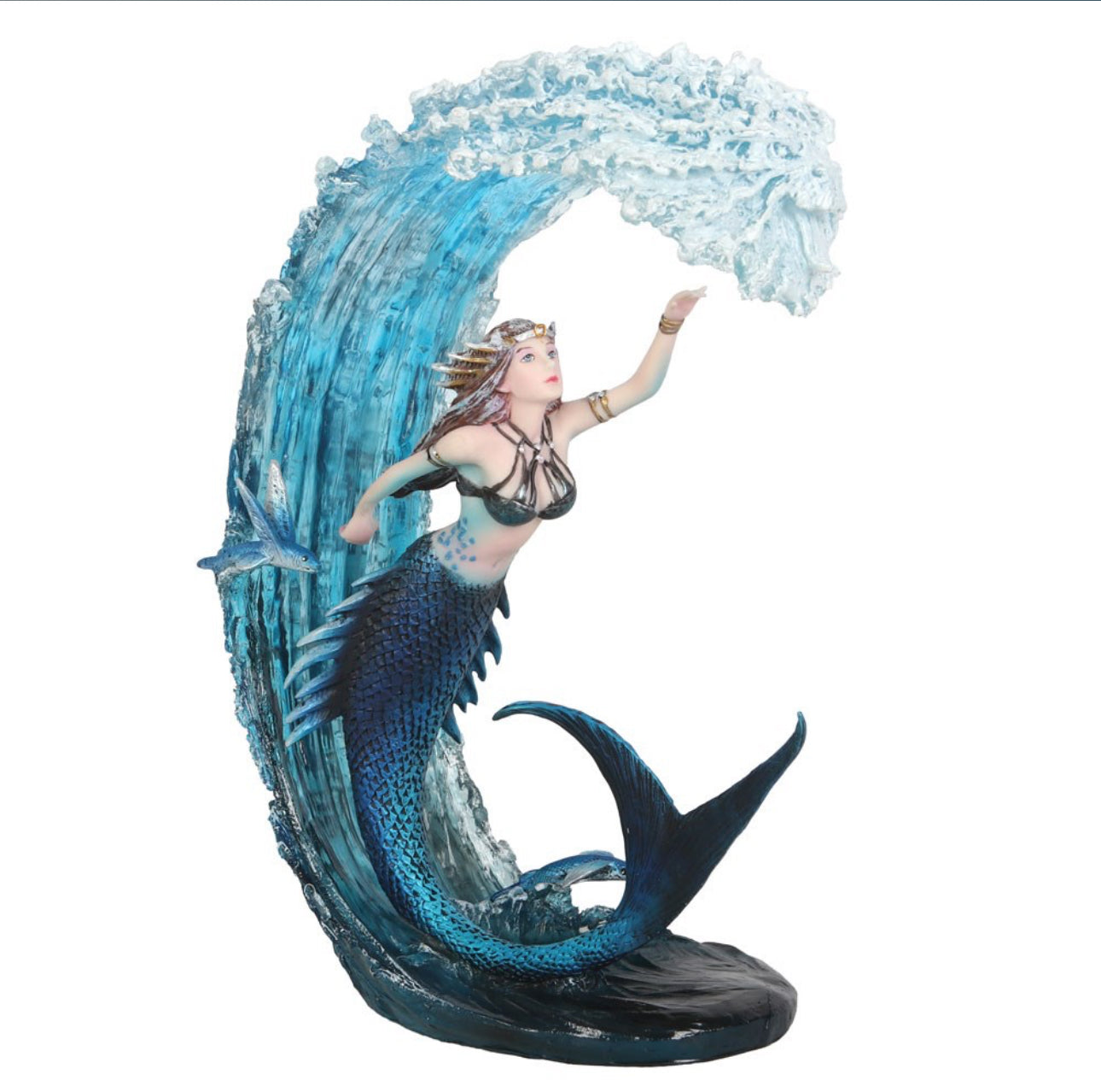 Water Elemental Sorceress Figurine