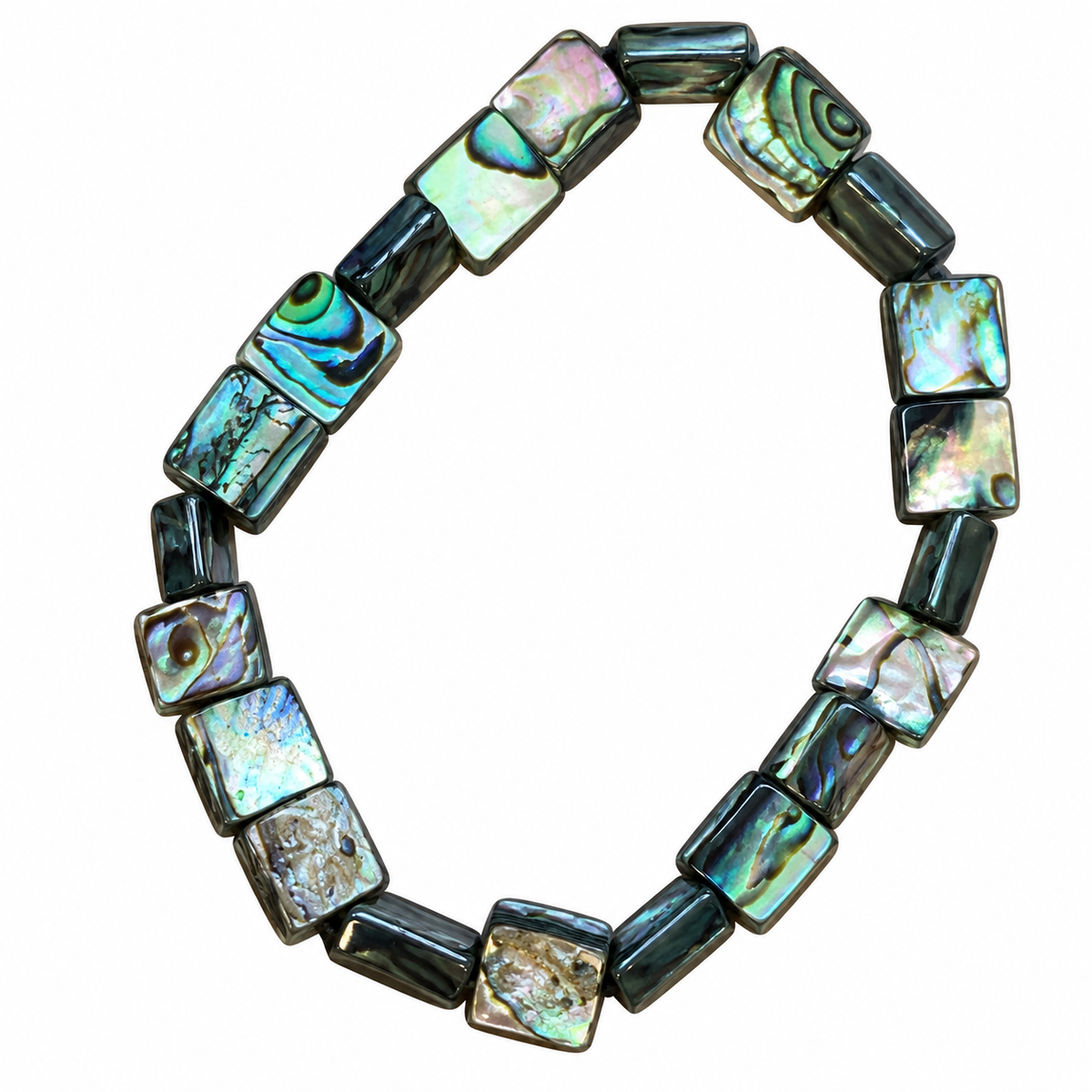 Abalone Shell Small Square Bracelet