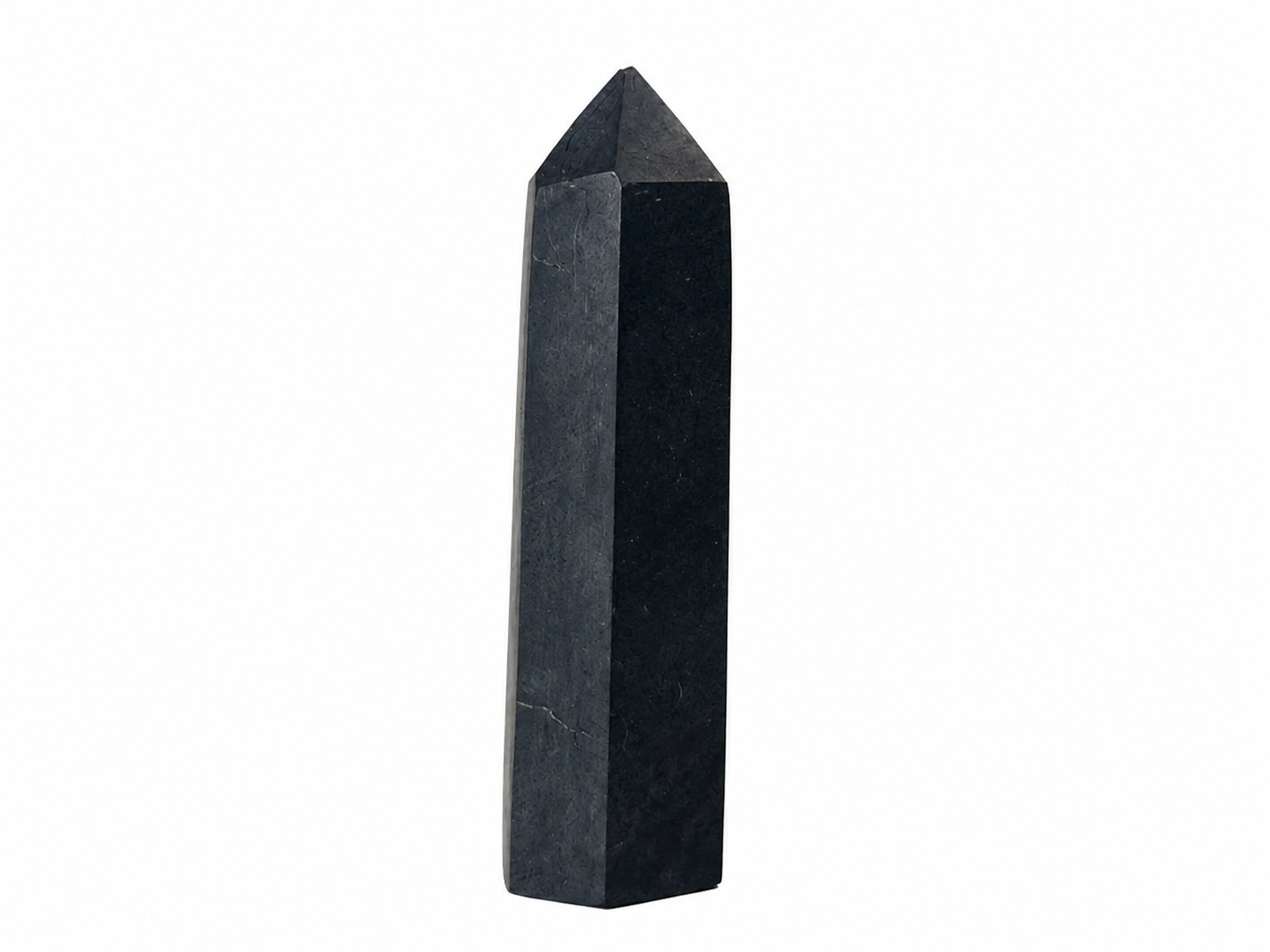 Shungite Tower – Chipped Tip