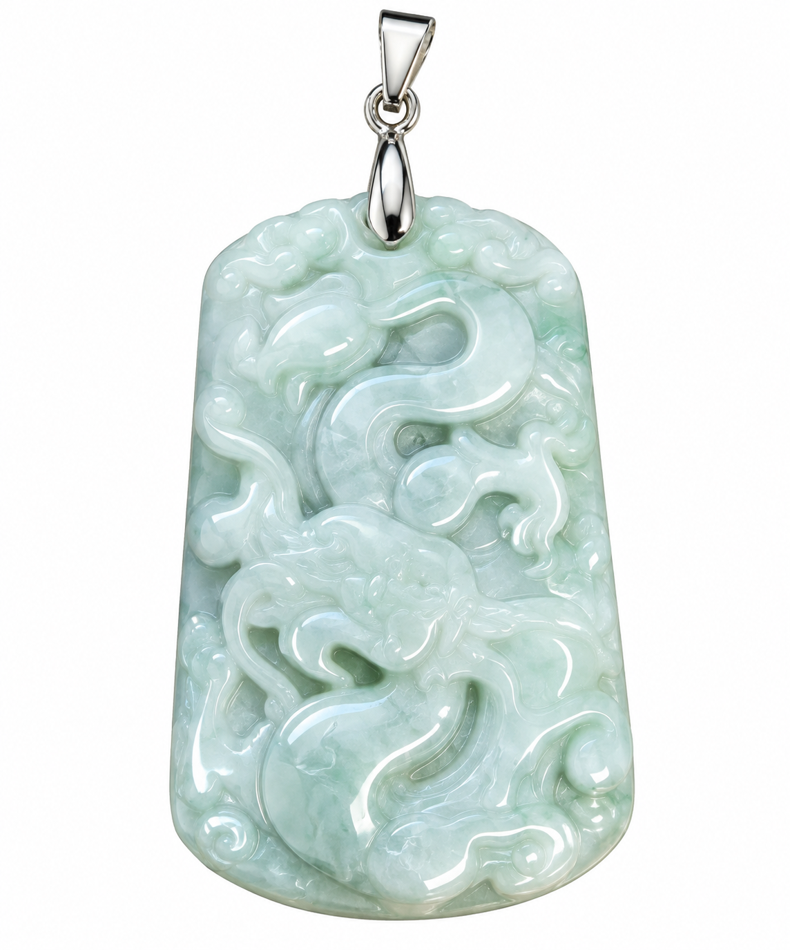 Jade Dragon Pendant