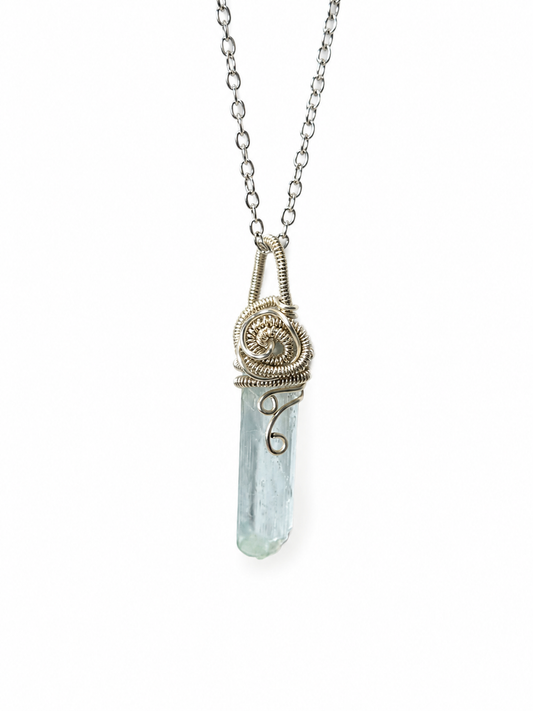 High Grade Aquamarine Pendant