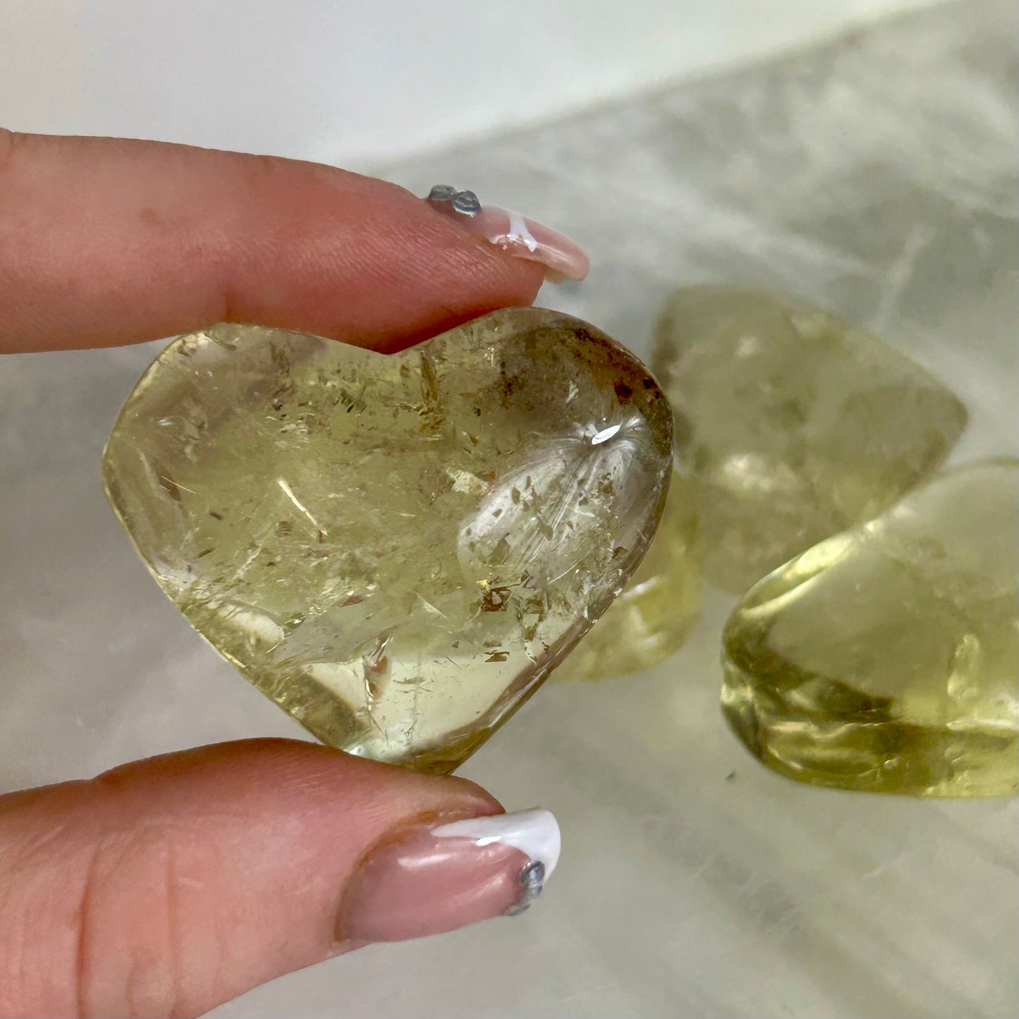 Citrine Hearts