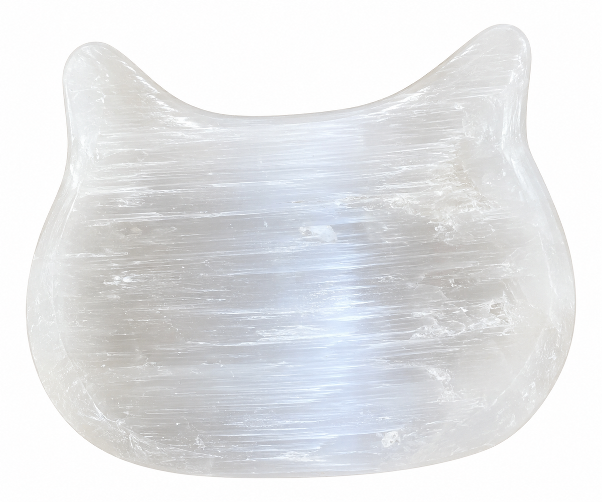 Cat Carved Dish