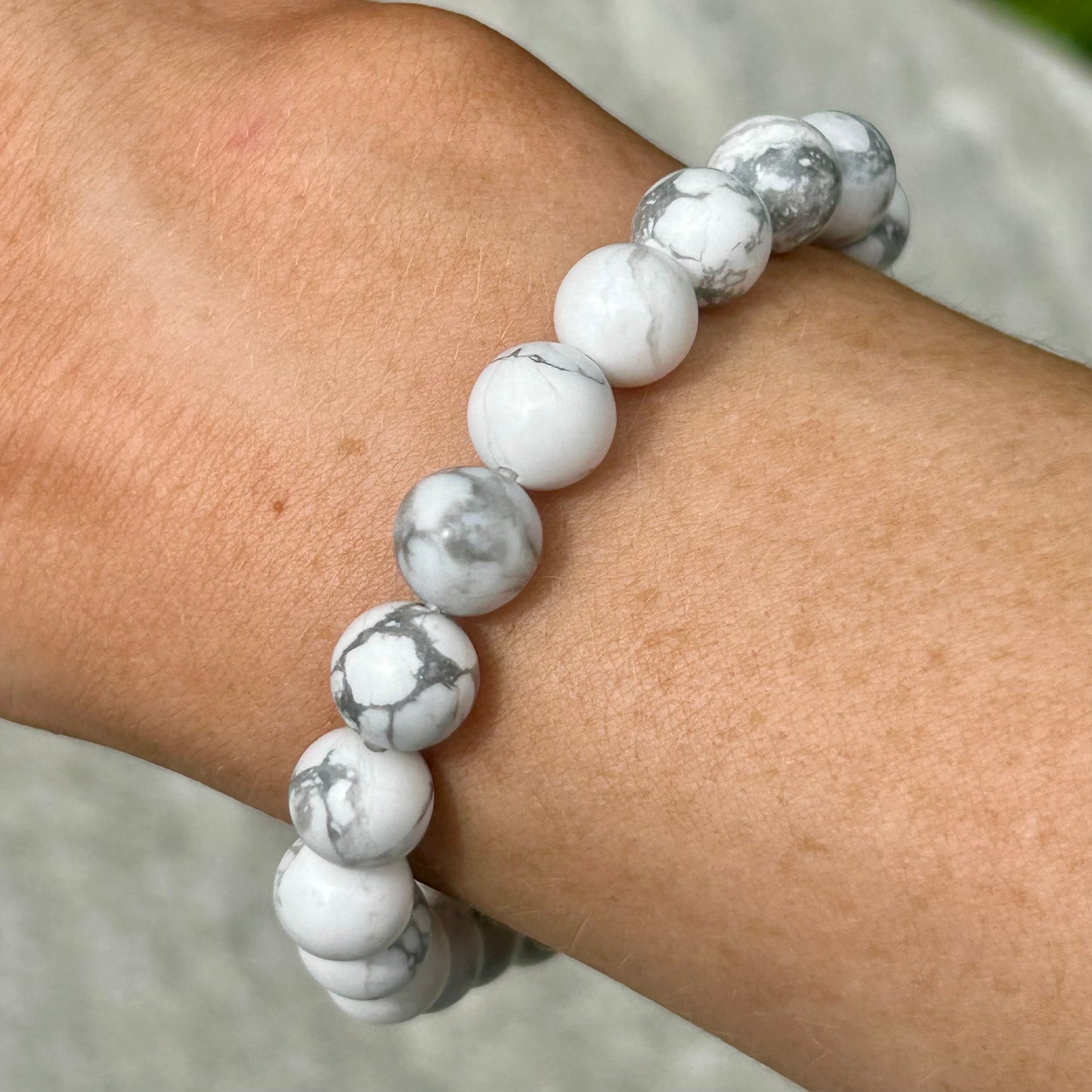 Howlite 8mm Bracelet