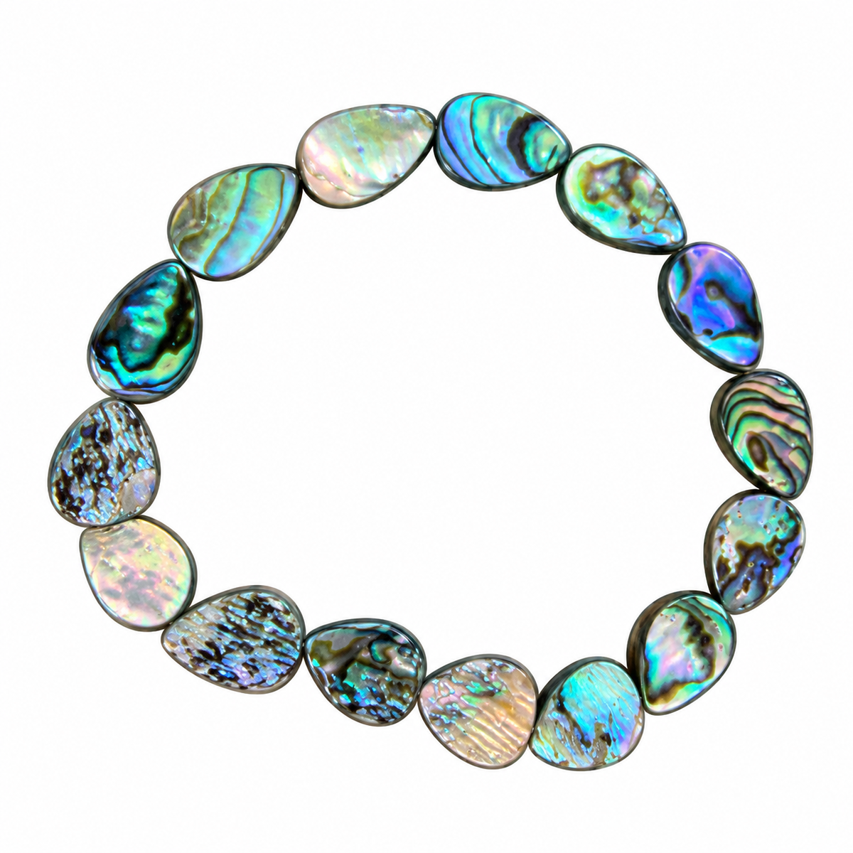 Abalone shell Teardrop Bracelet