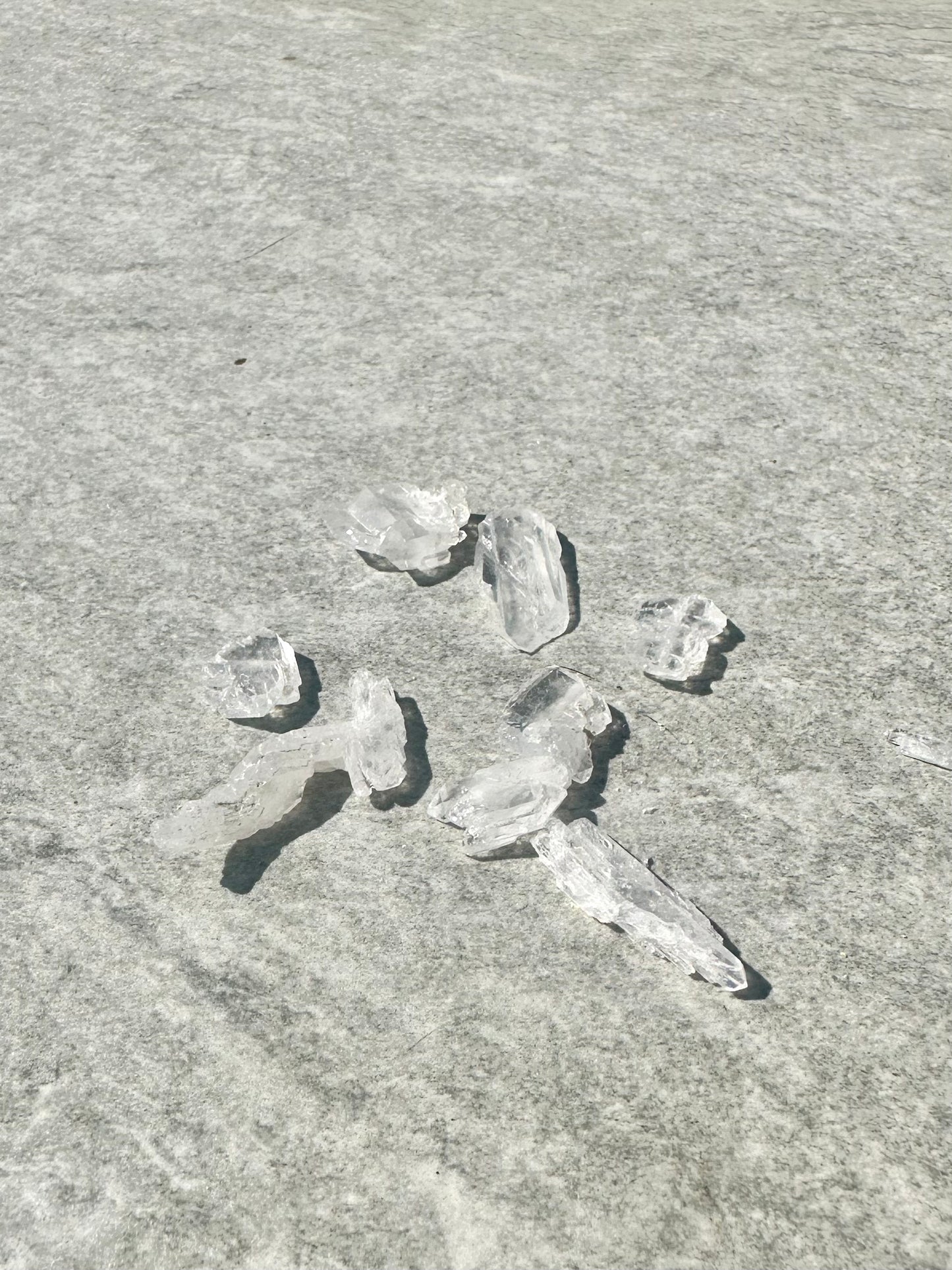 Faded quartz