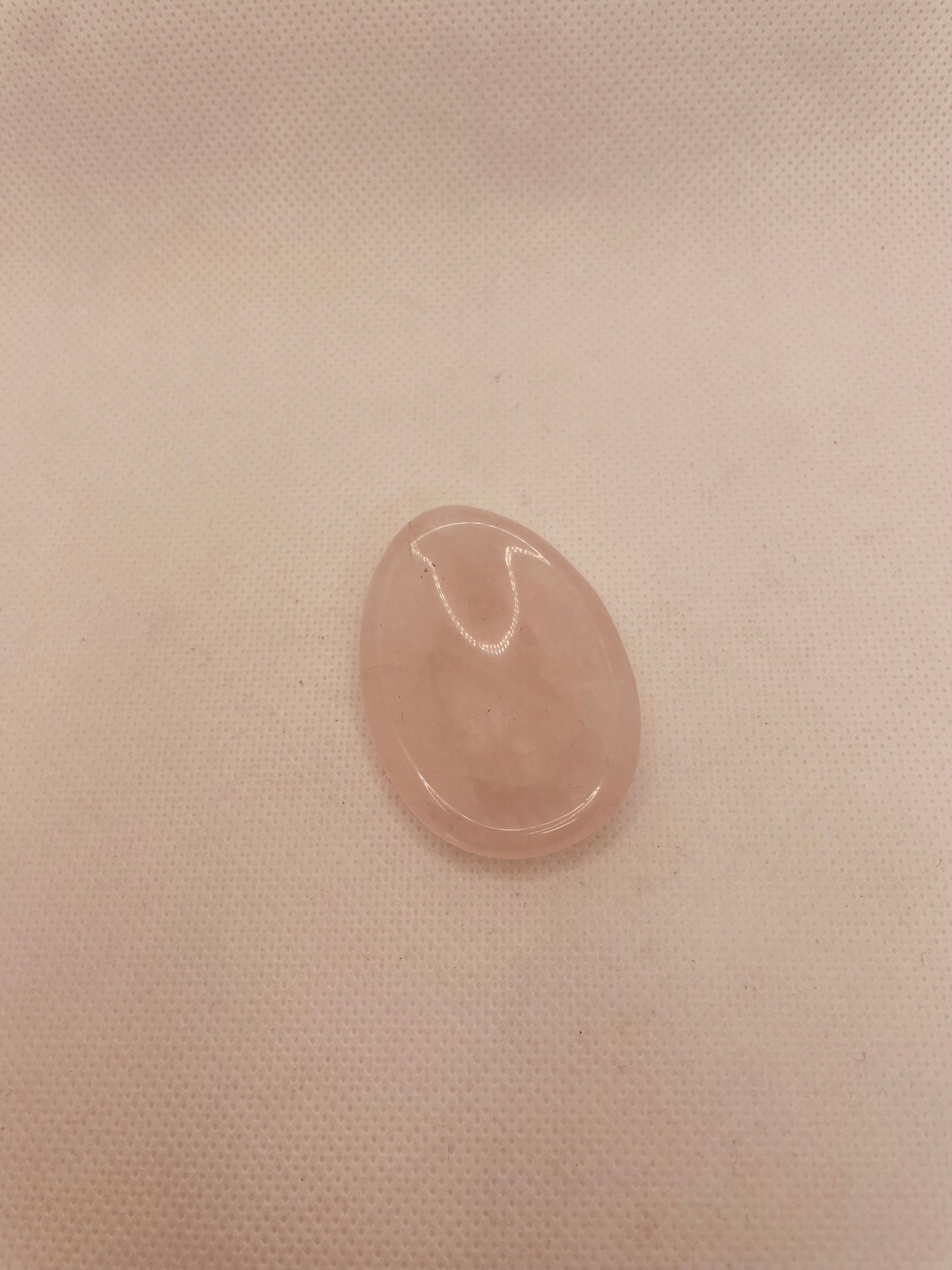 Rose Quartz Thumb Stone