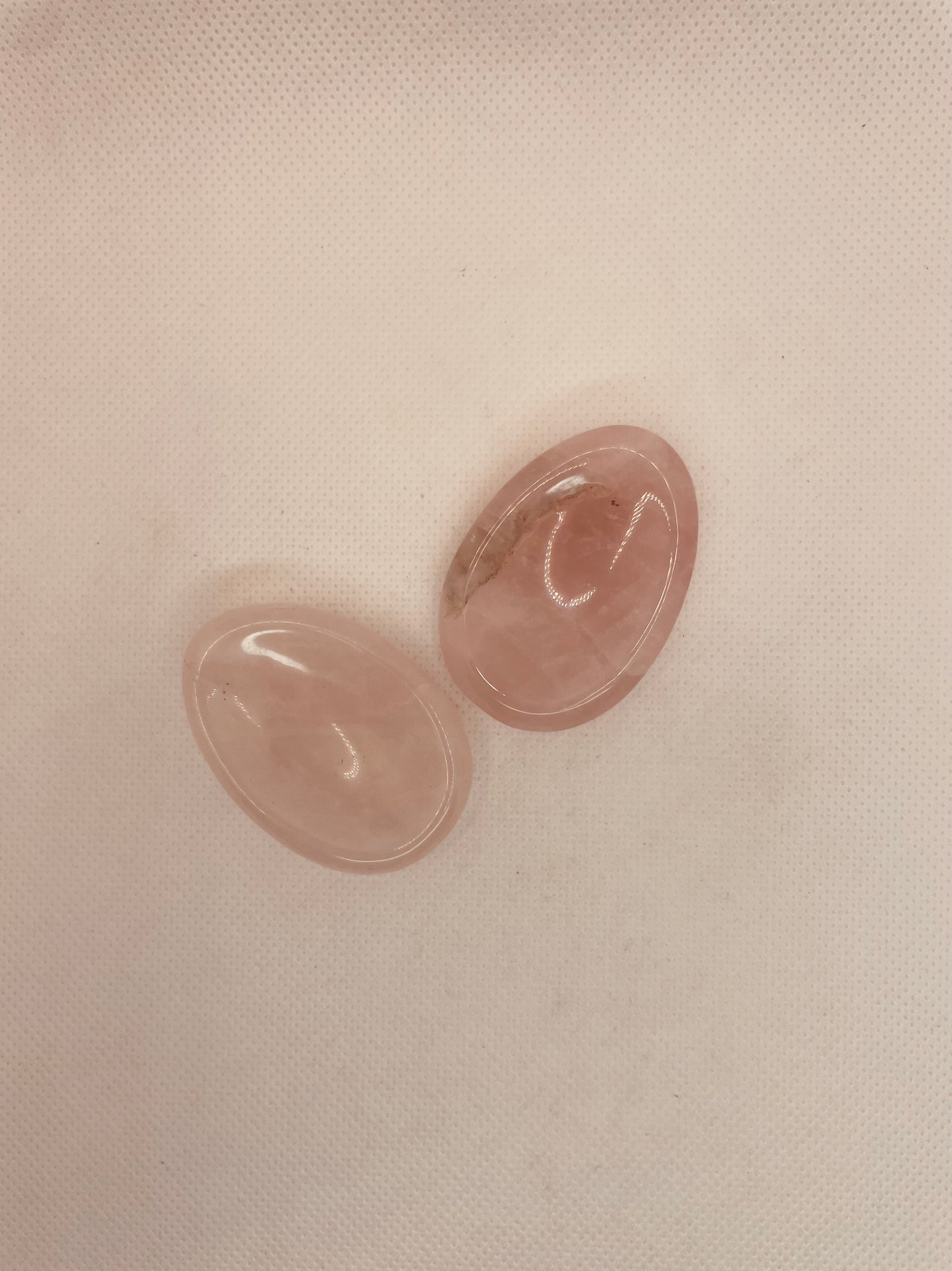 Rose Quartz Thumb Stone
