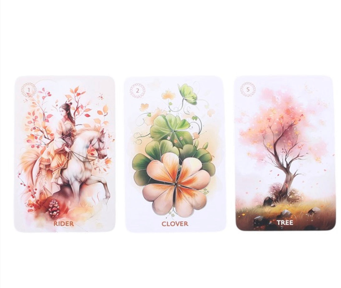 Autumn's Embrace Mini Lenormand Cards