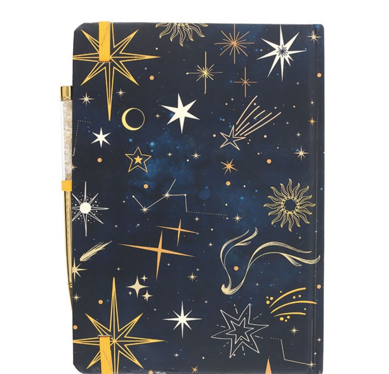 Leave A Little Sparkle A5 Notebook With Citrine Pen