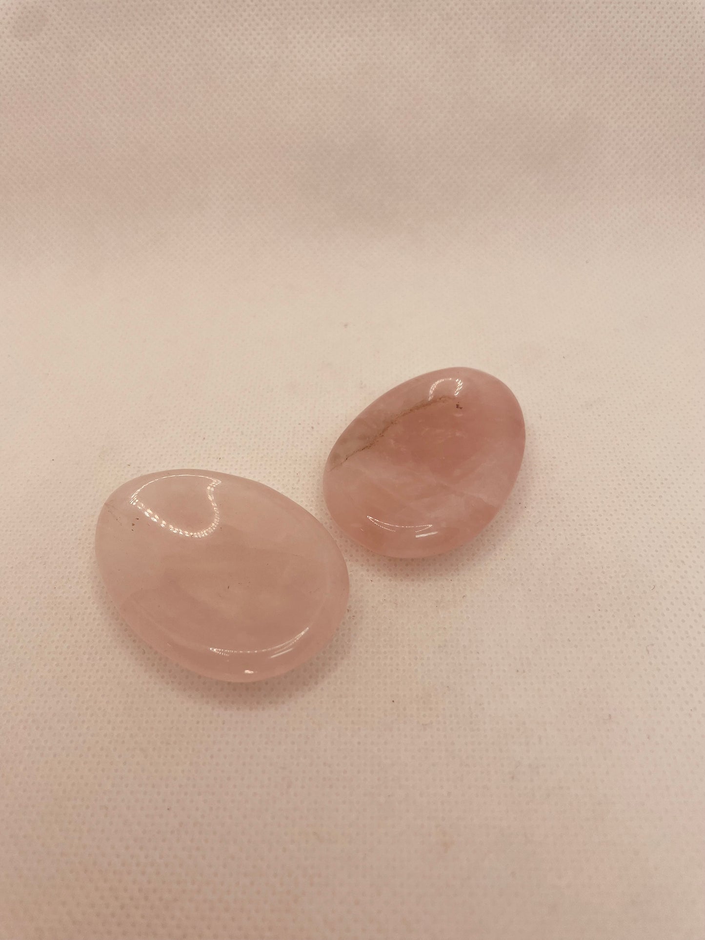 Rose Quartz Thumb Stone
