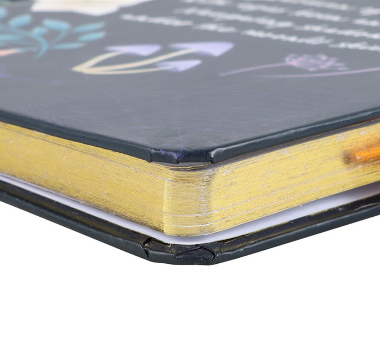 Midnight Moth A5 Journal With Amethyst Pen