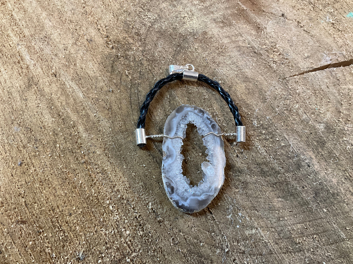 Agate Pendents