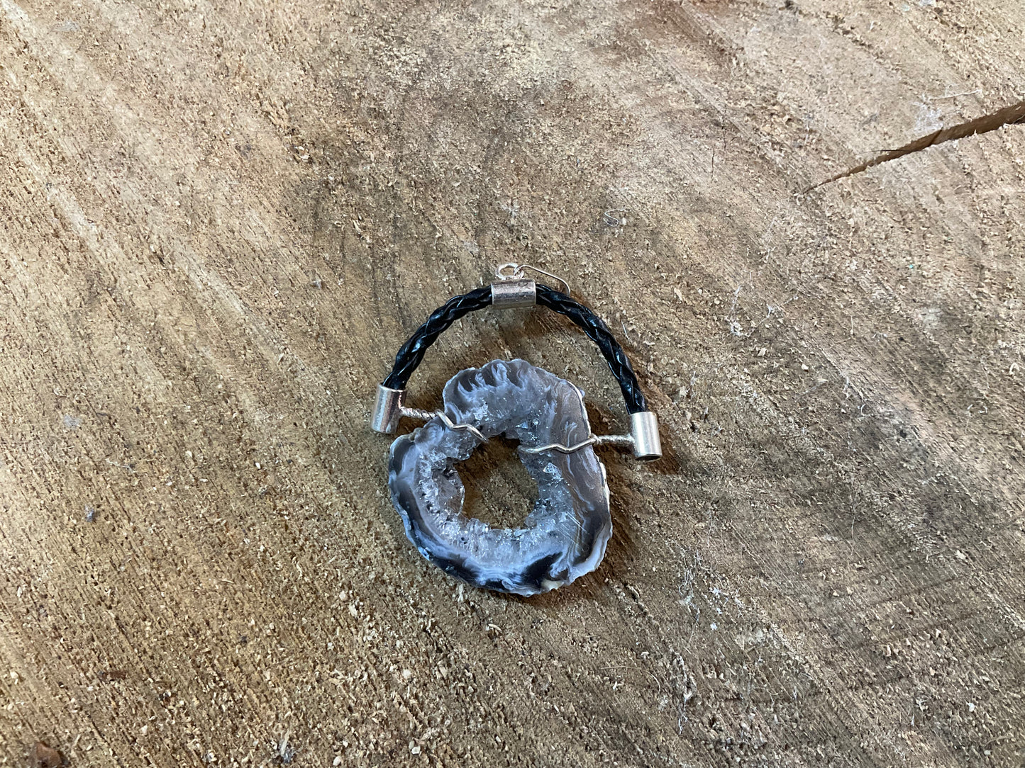 Agate Pendents