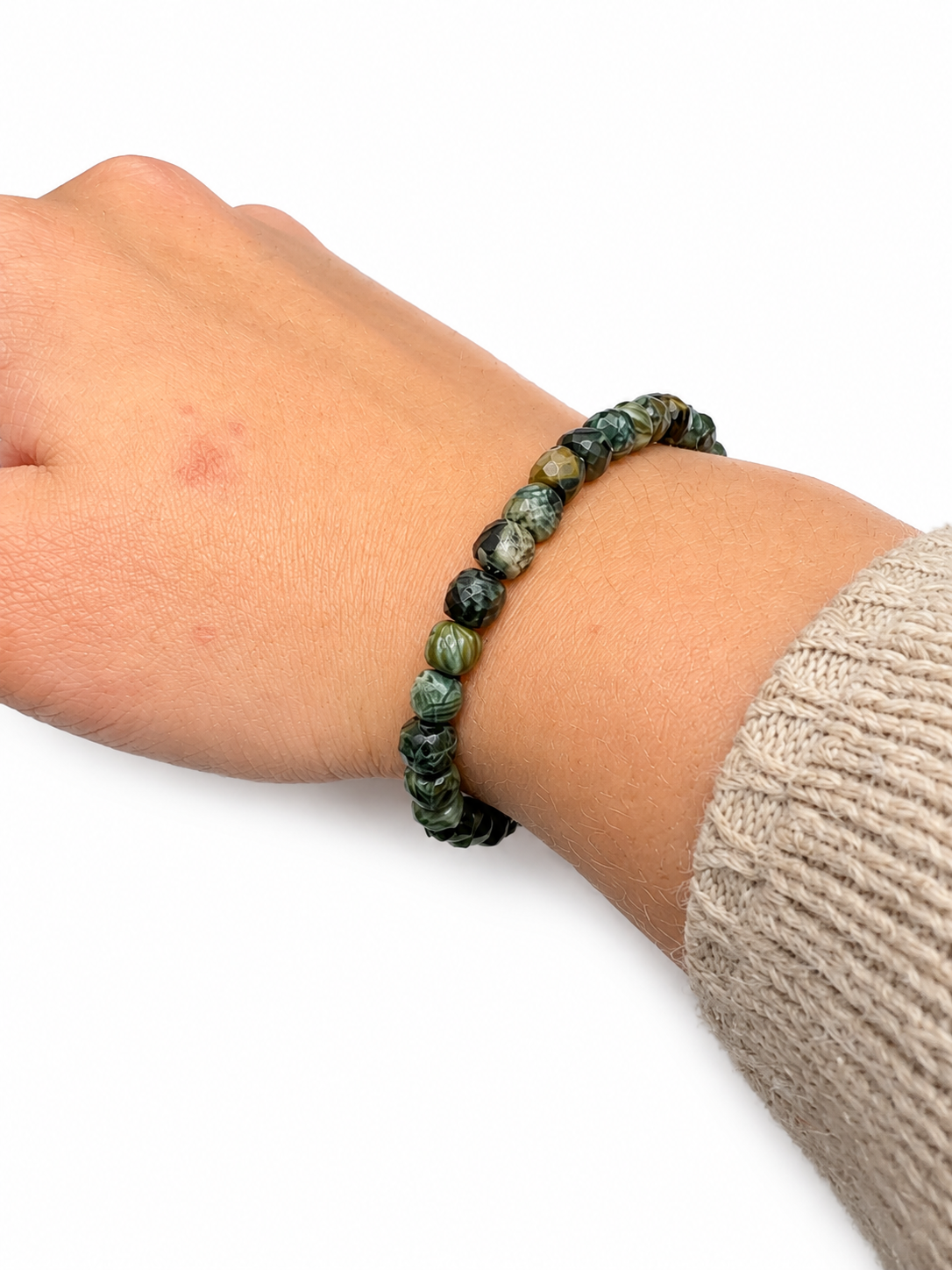 Black Moonstone Faceted Bracelets