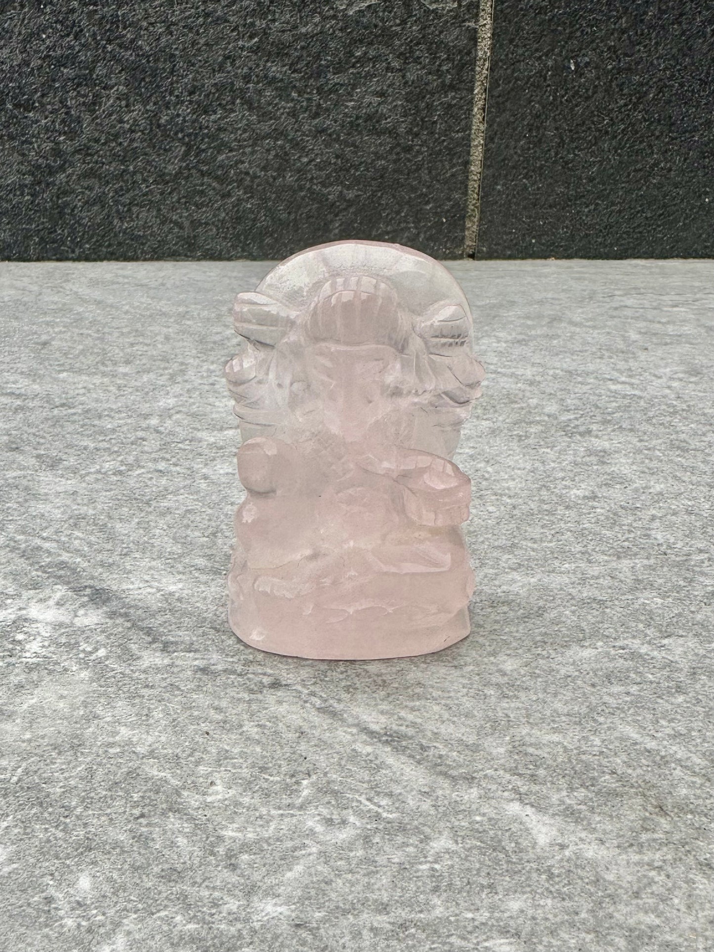 Rose Quartz geisha crystal