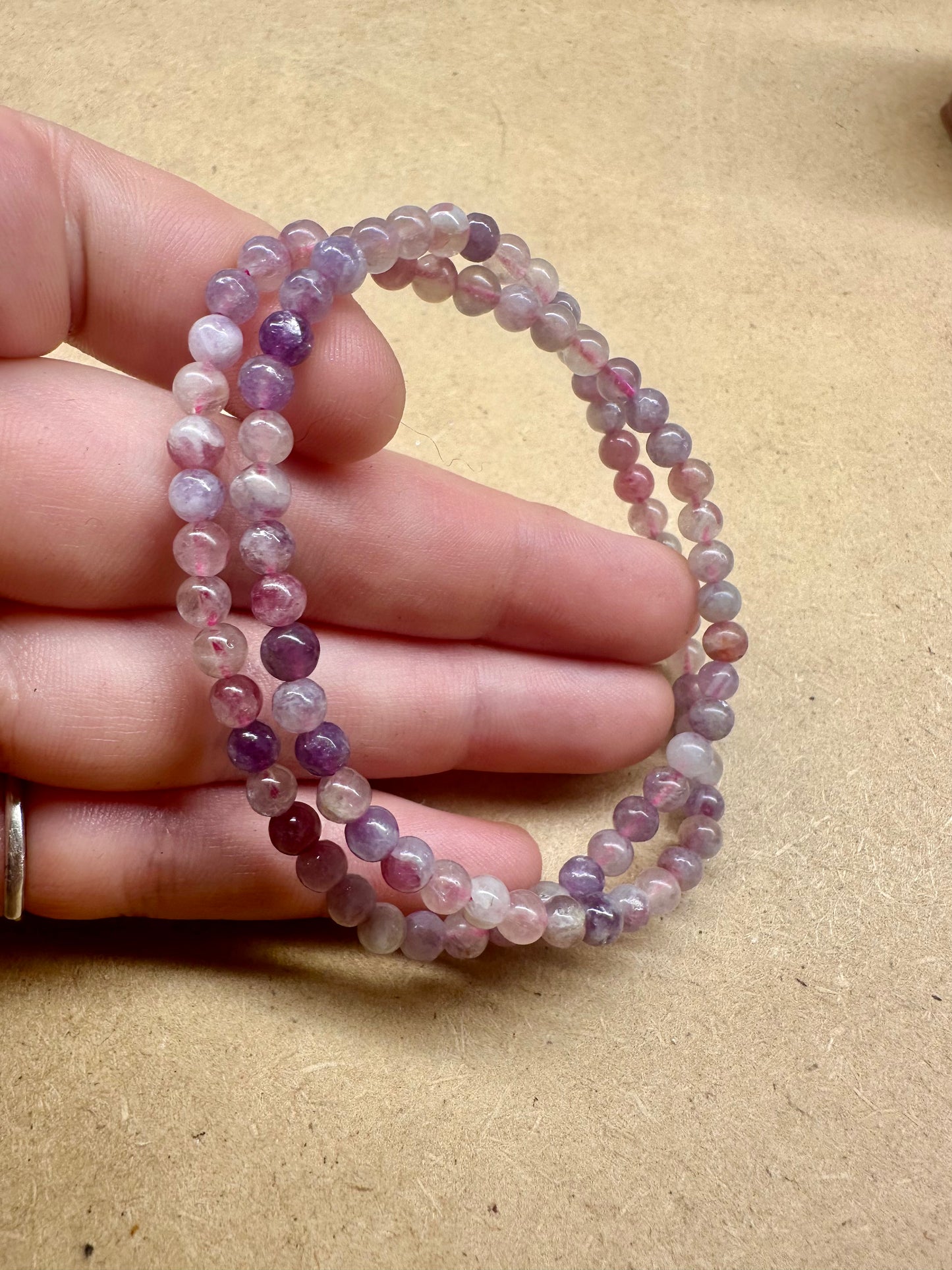 Unicorn stone bracelet 4mm