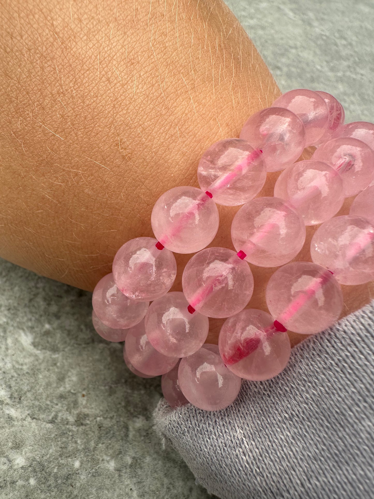 Rose Quartz 10mm Bracelets