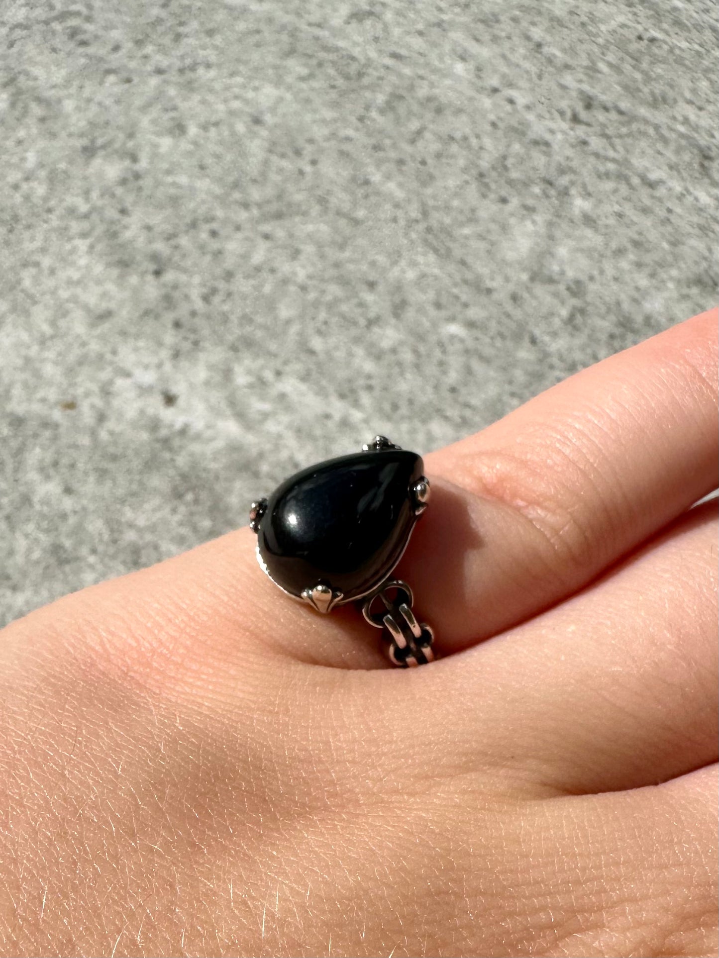 Obsidian Rings