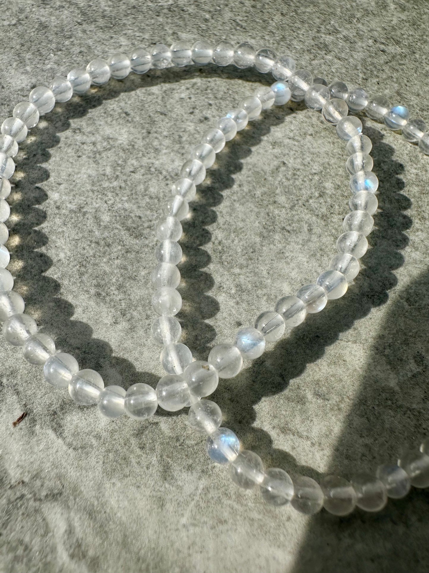 Moonstone 4mm Bracelet