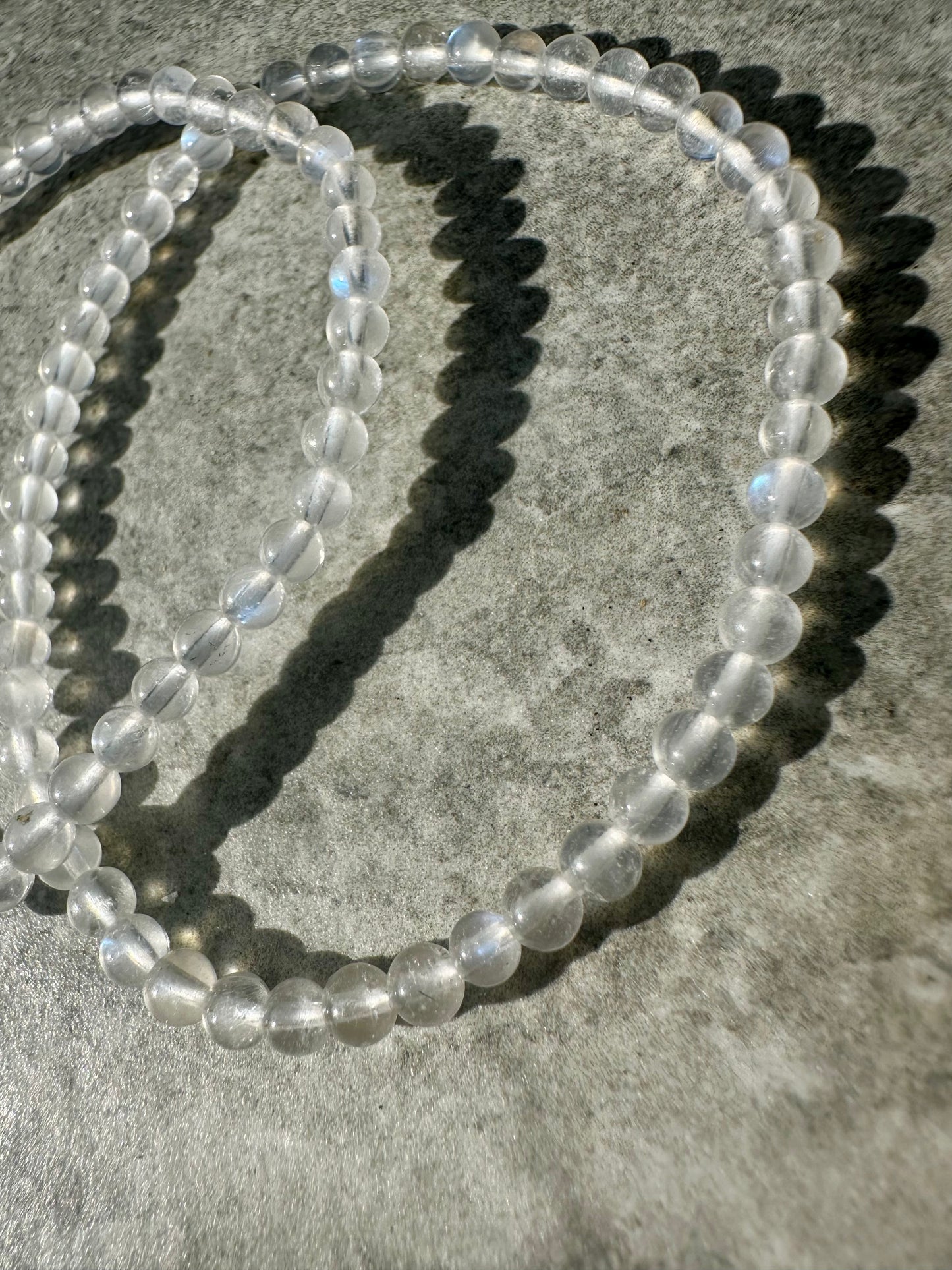 Moonstone 4mm Bracelet