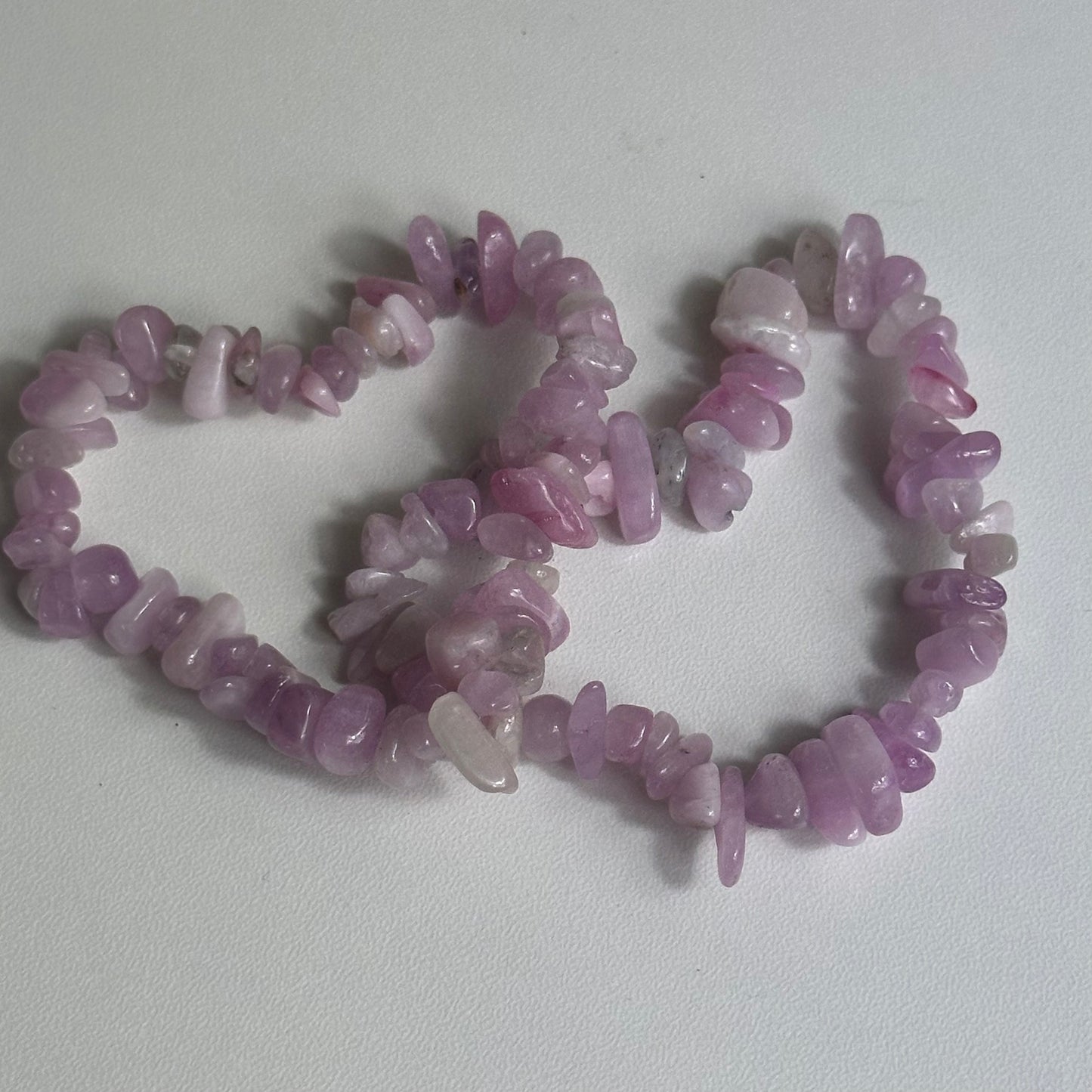 Kunzite Chipped Bracelet