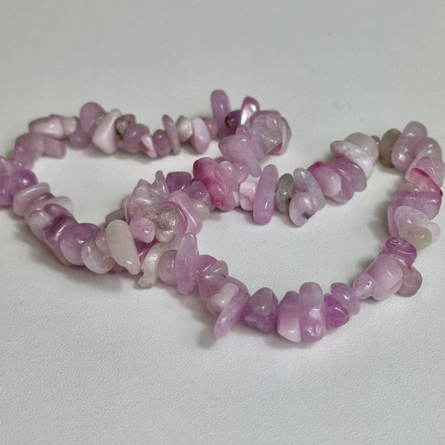 Kunzite Chipped Bracelet