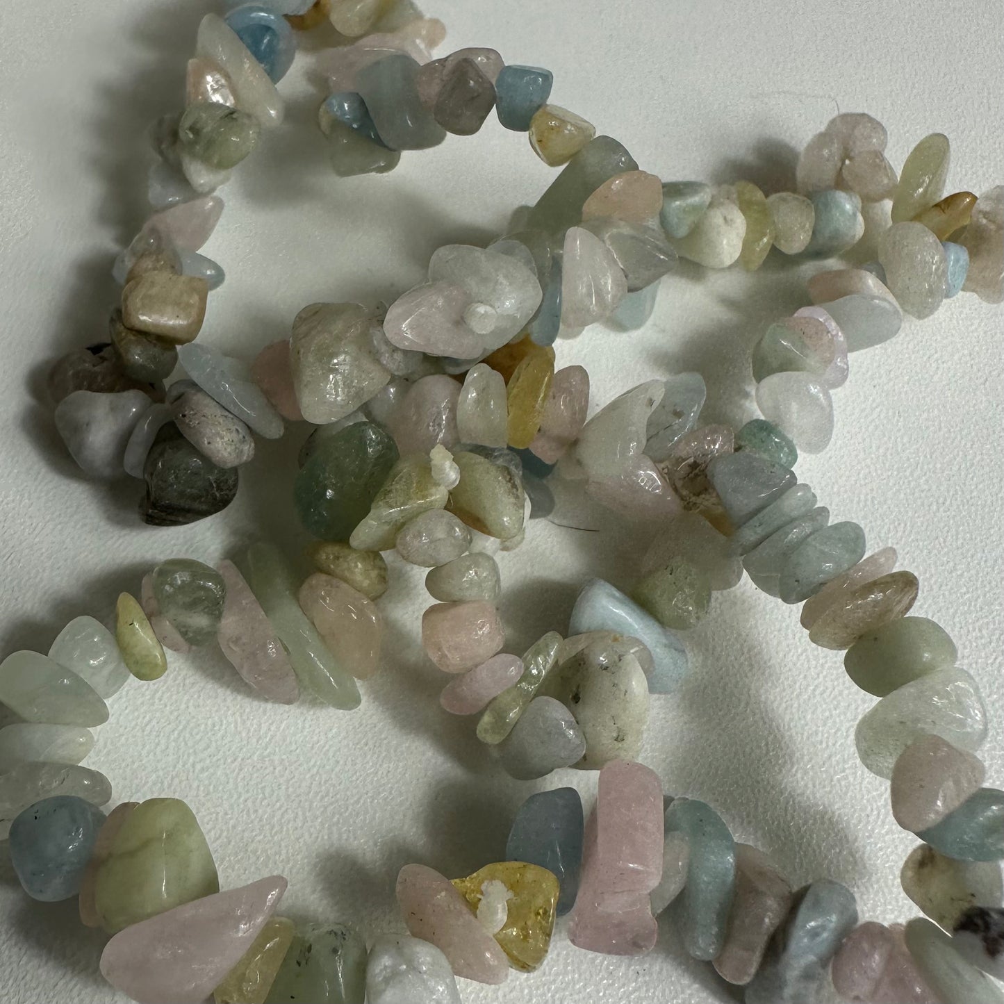 Morganite Chipped Bracelets