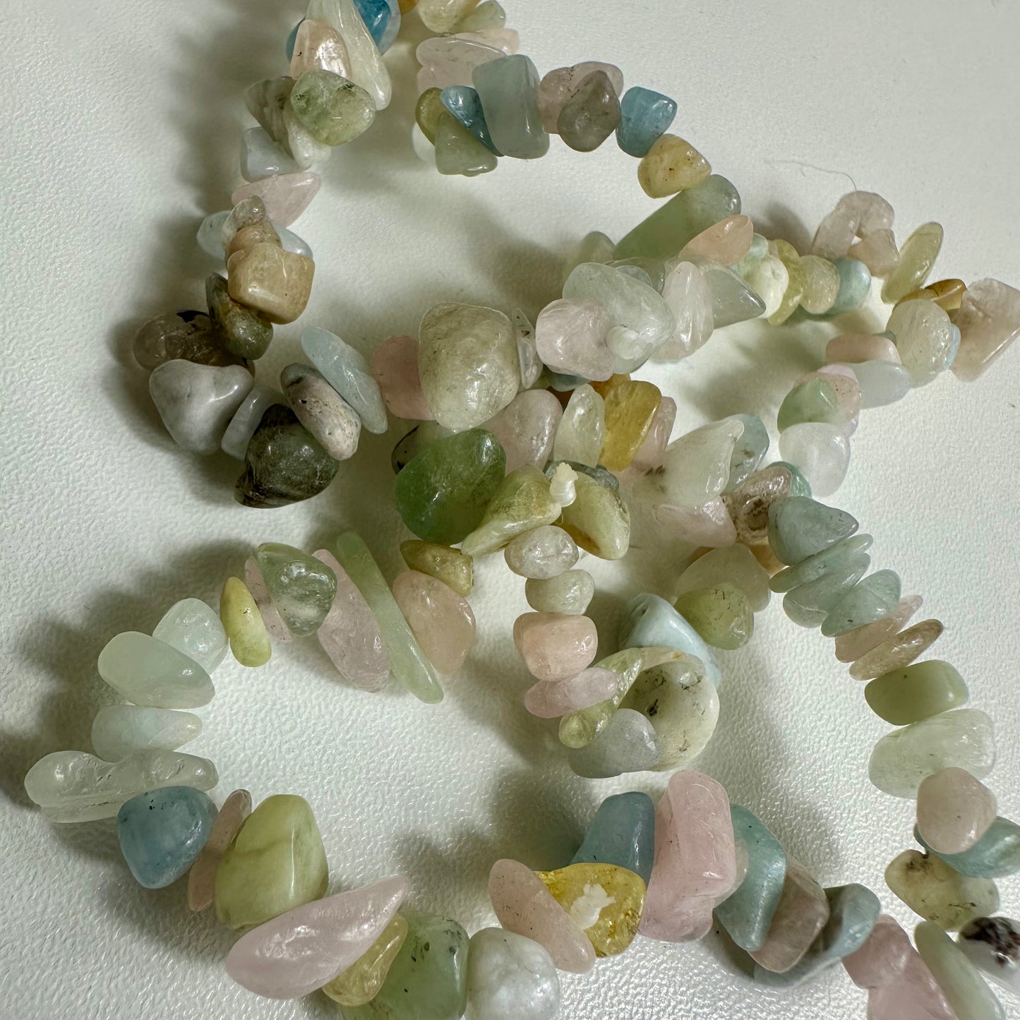 Morganite Chipped Bracelets