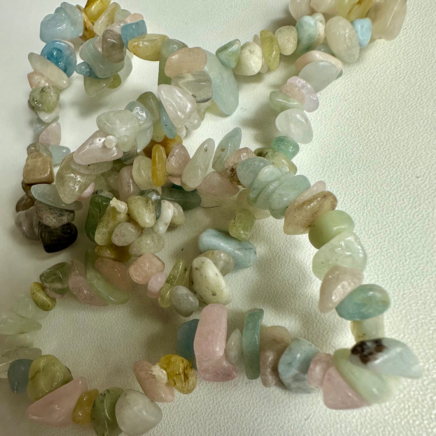 Morganite Chipped Bracelets
