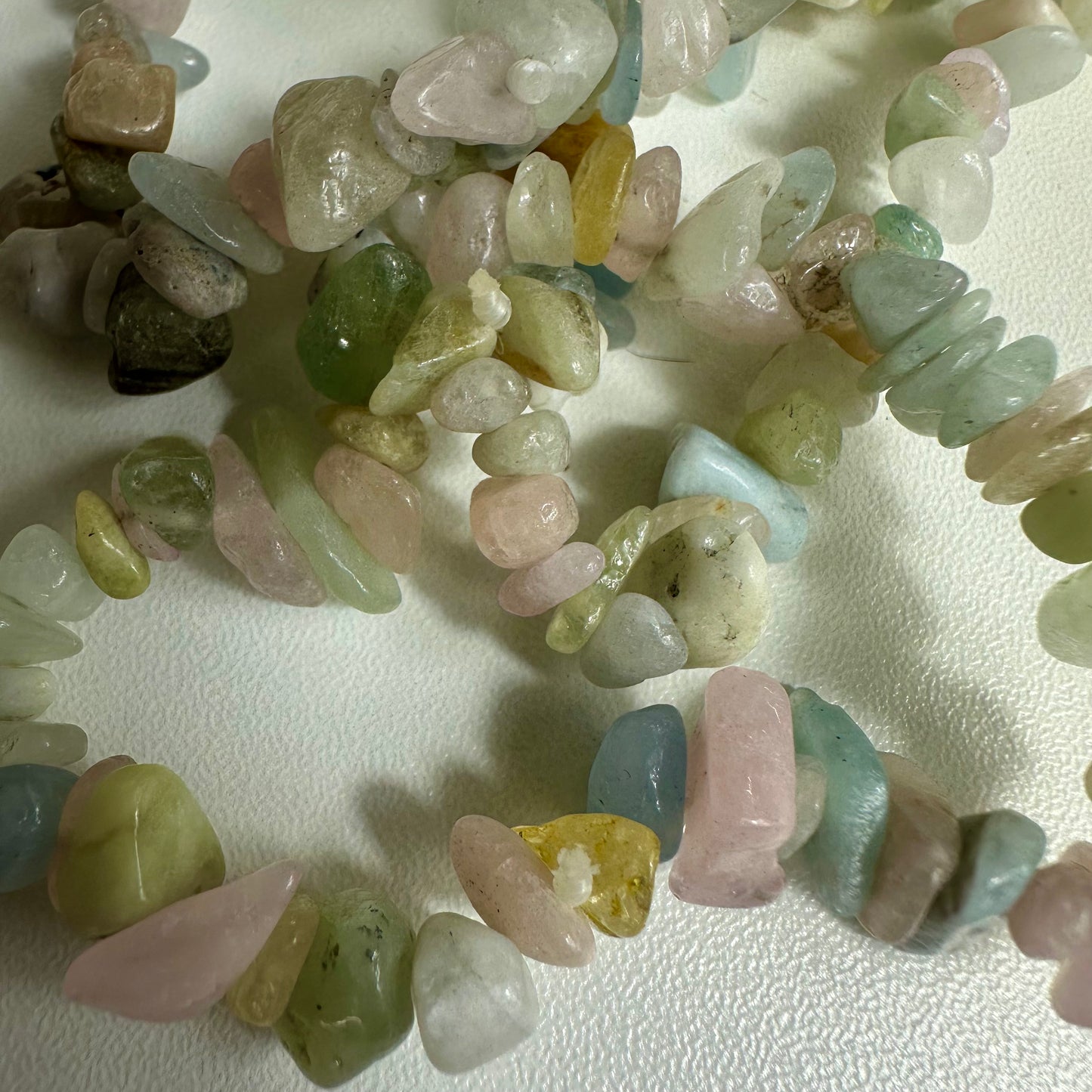Morganite Chipped Bracelets