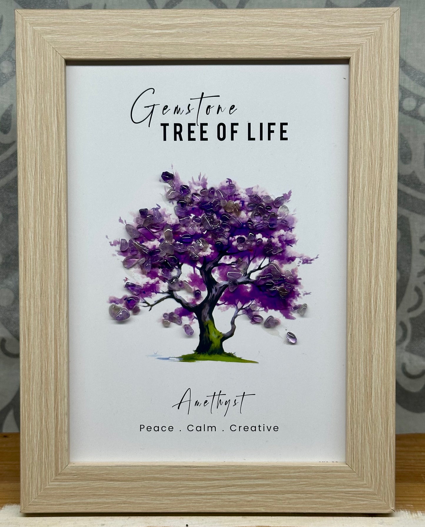 Tree Of Life - Amethyst Picture Frame