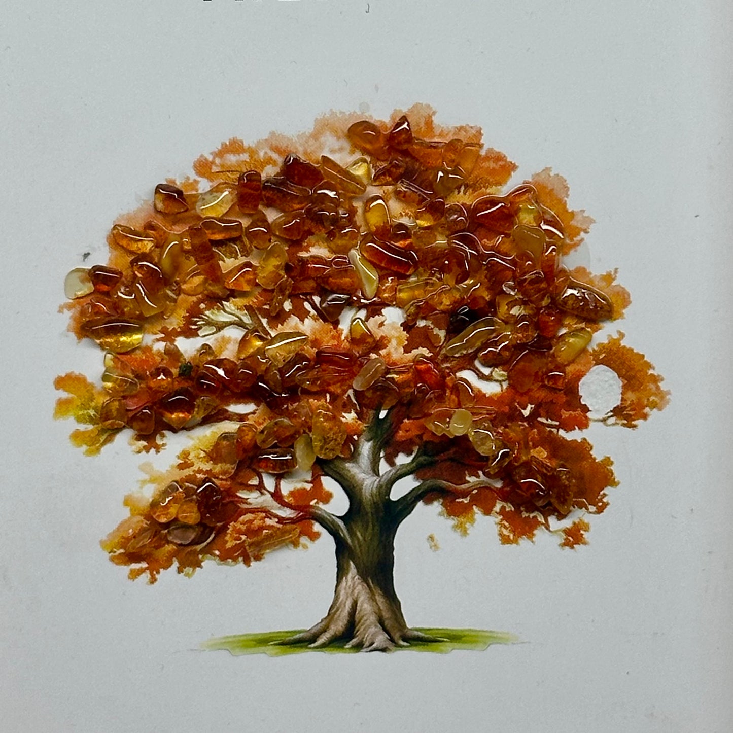 Tree Of Life - Amber Picture Frame