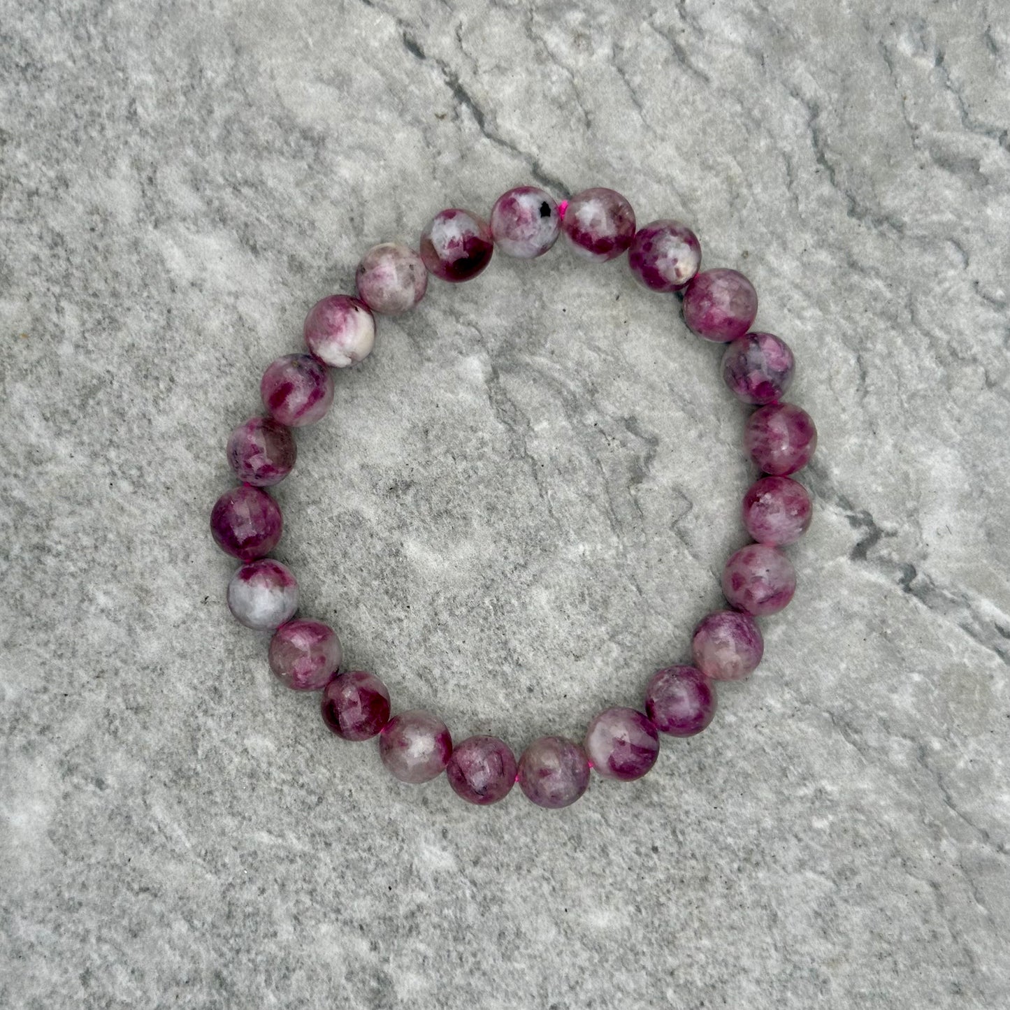 Pink Tourmaline Bracelets 8cm