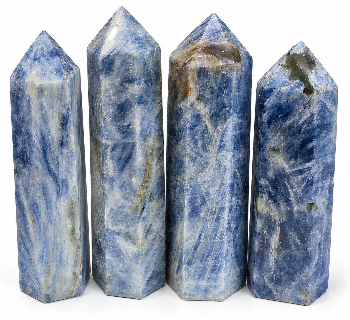 Blue Kyanite Towers All different sizes and weights