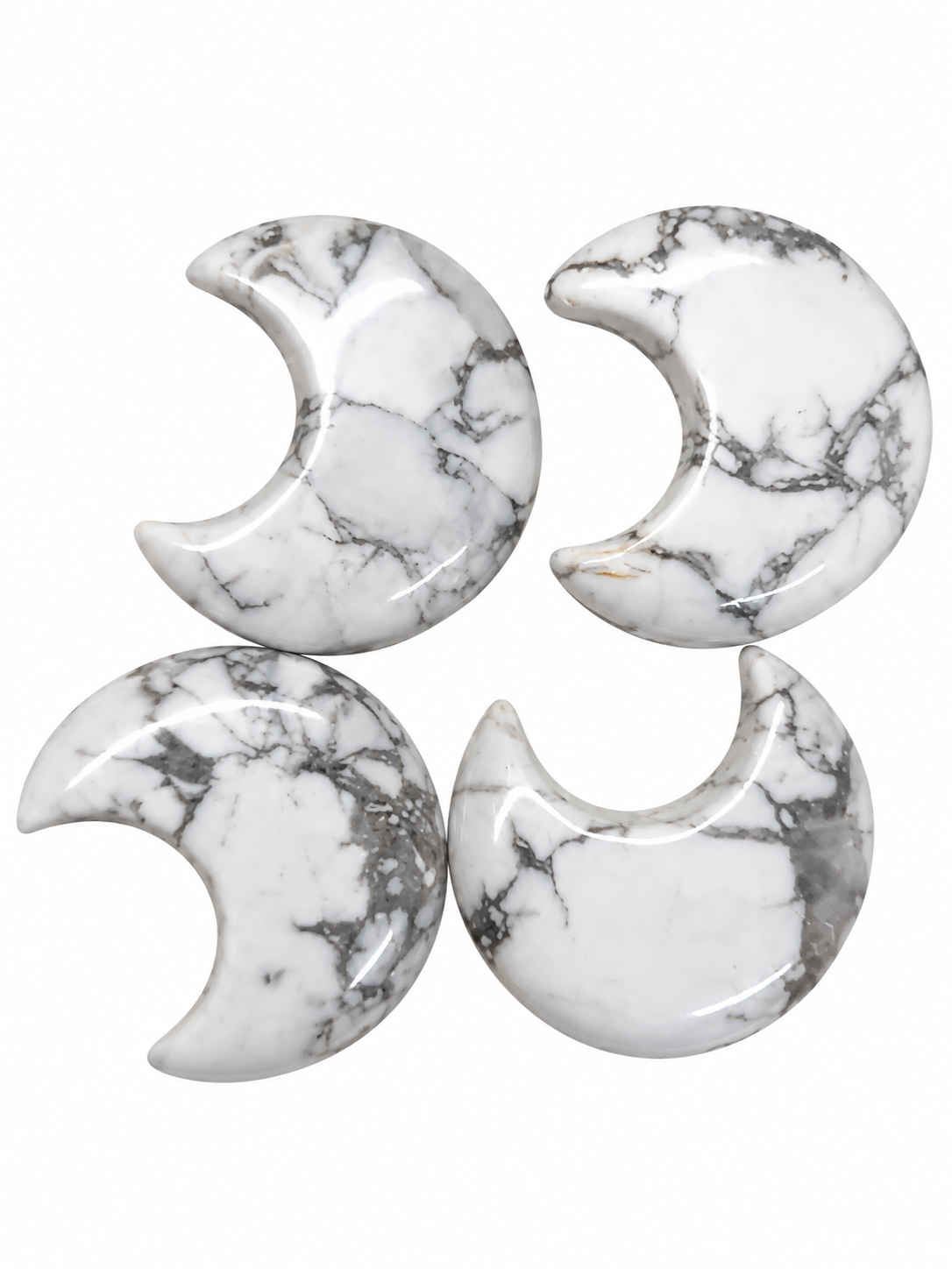 Howlite Mini Moons